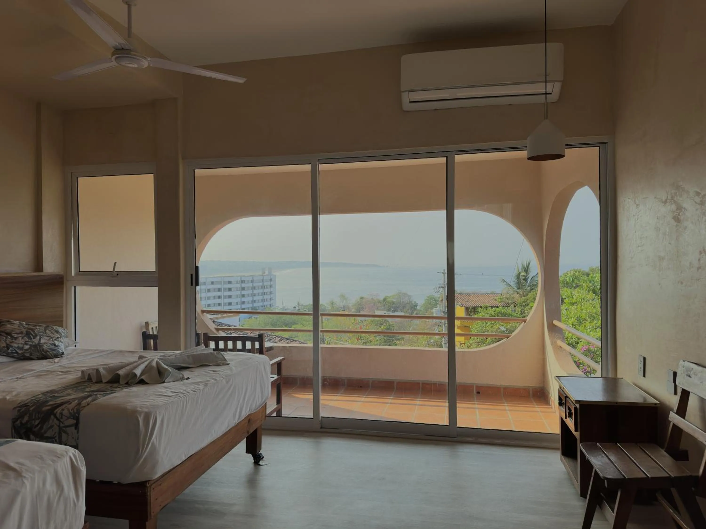 Bed in Hotel San Juan