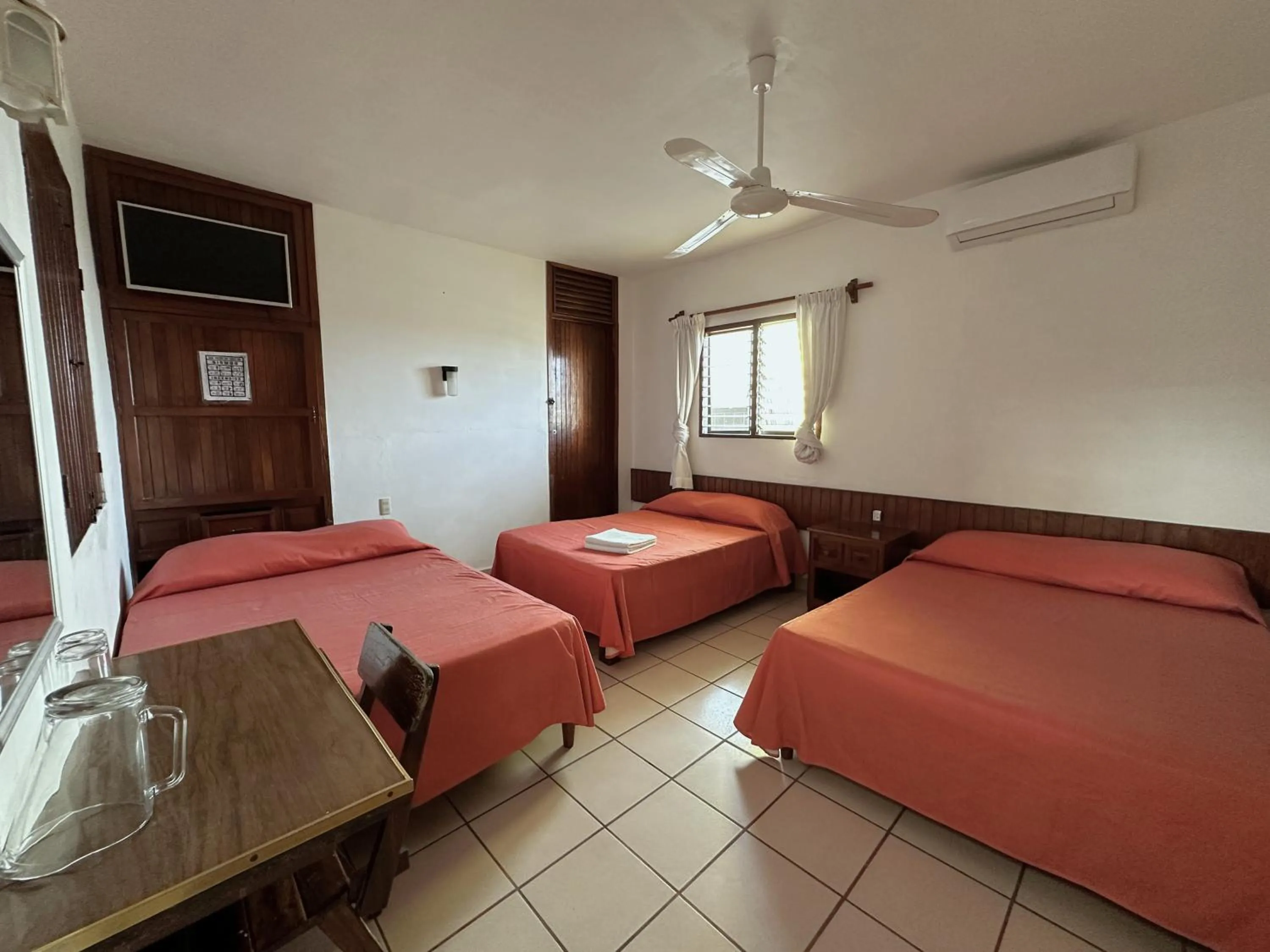 Bed in Hotel San Juan