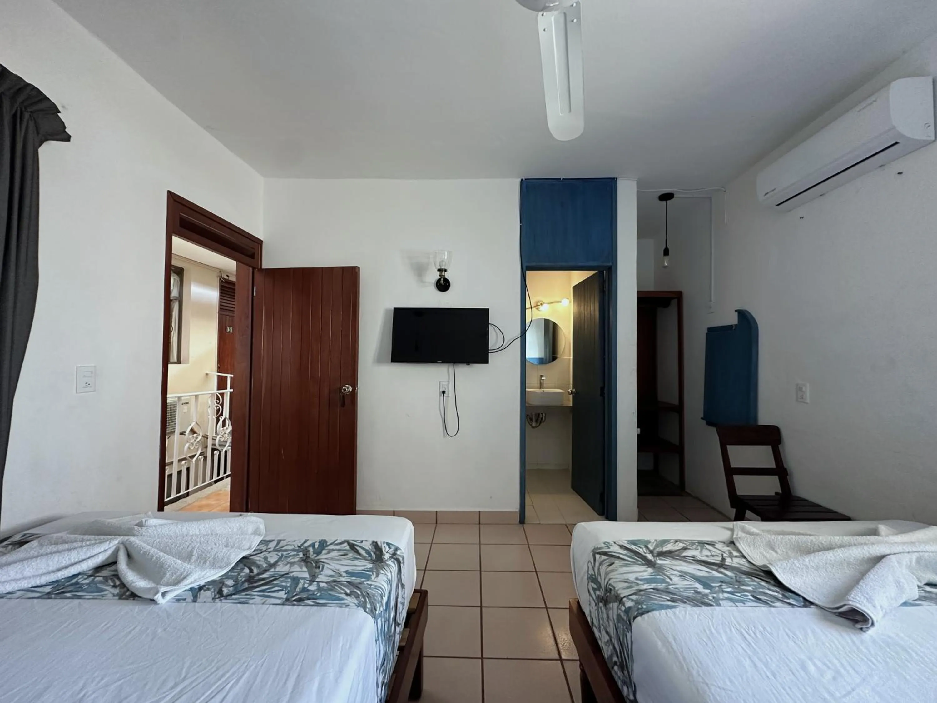 Bed in Hotel San Juan