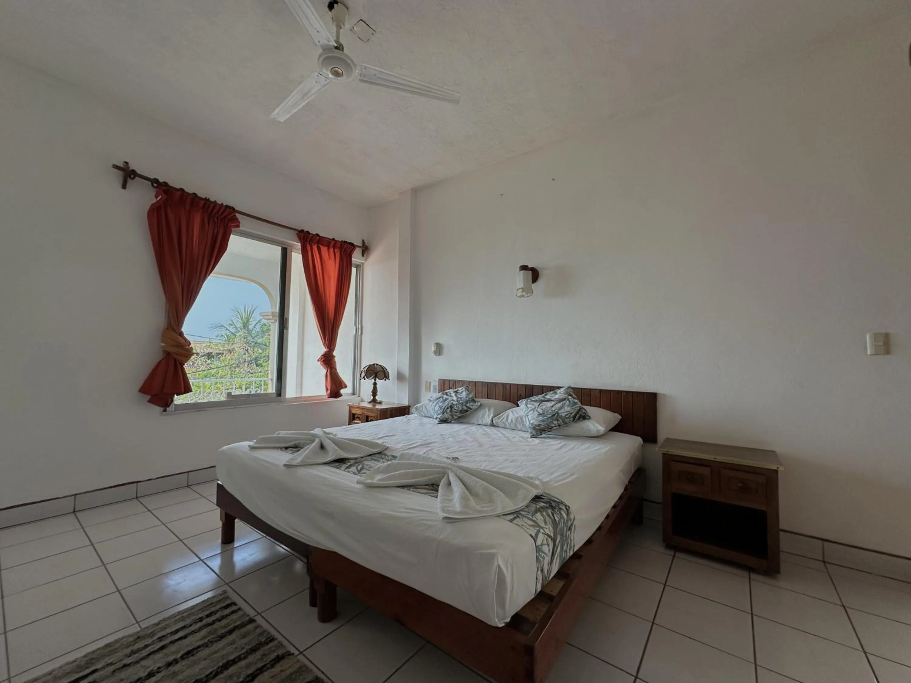 Bed in Hotel San Juan