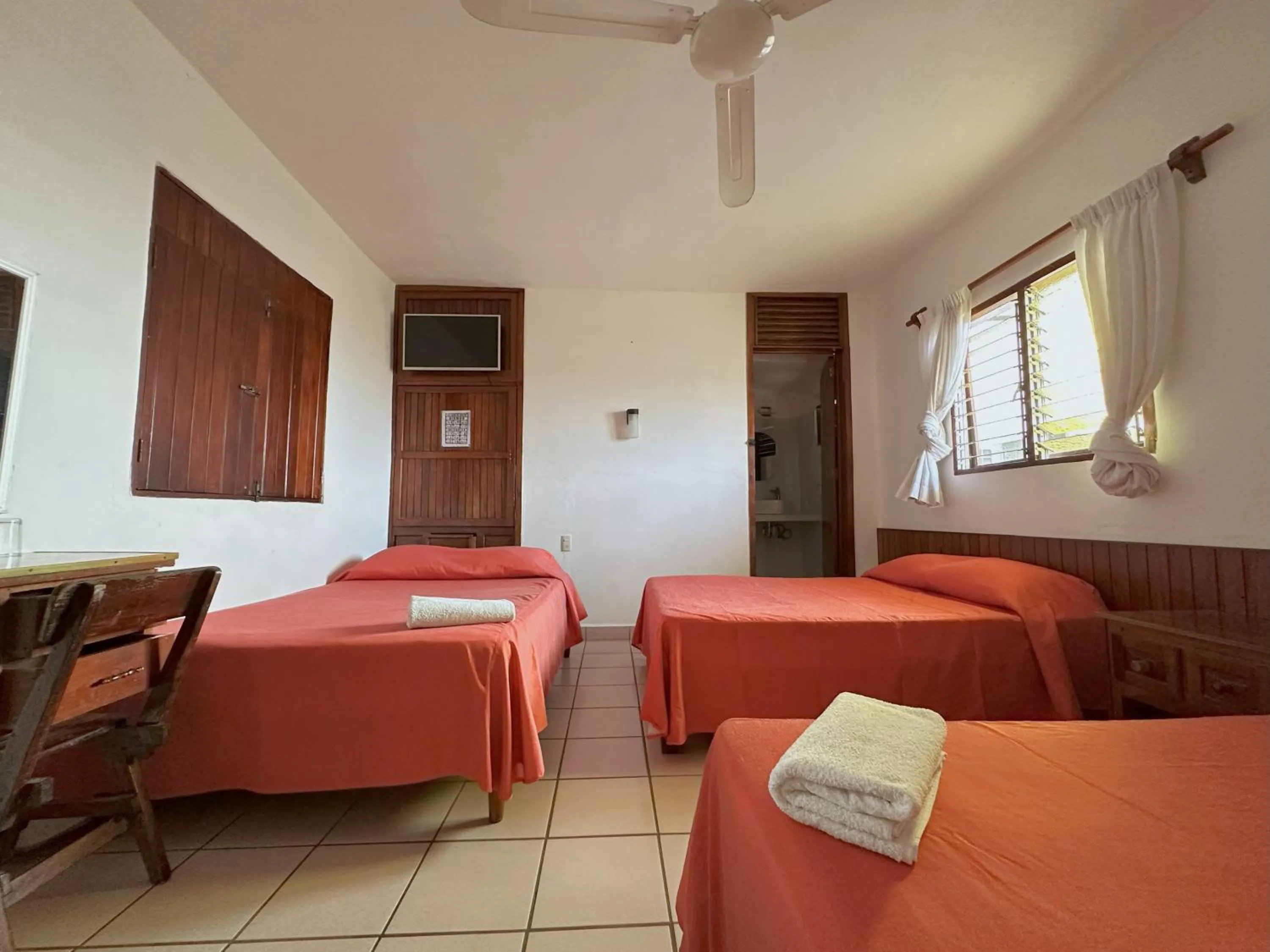 Bed in Hotel San Juan