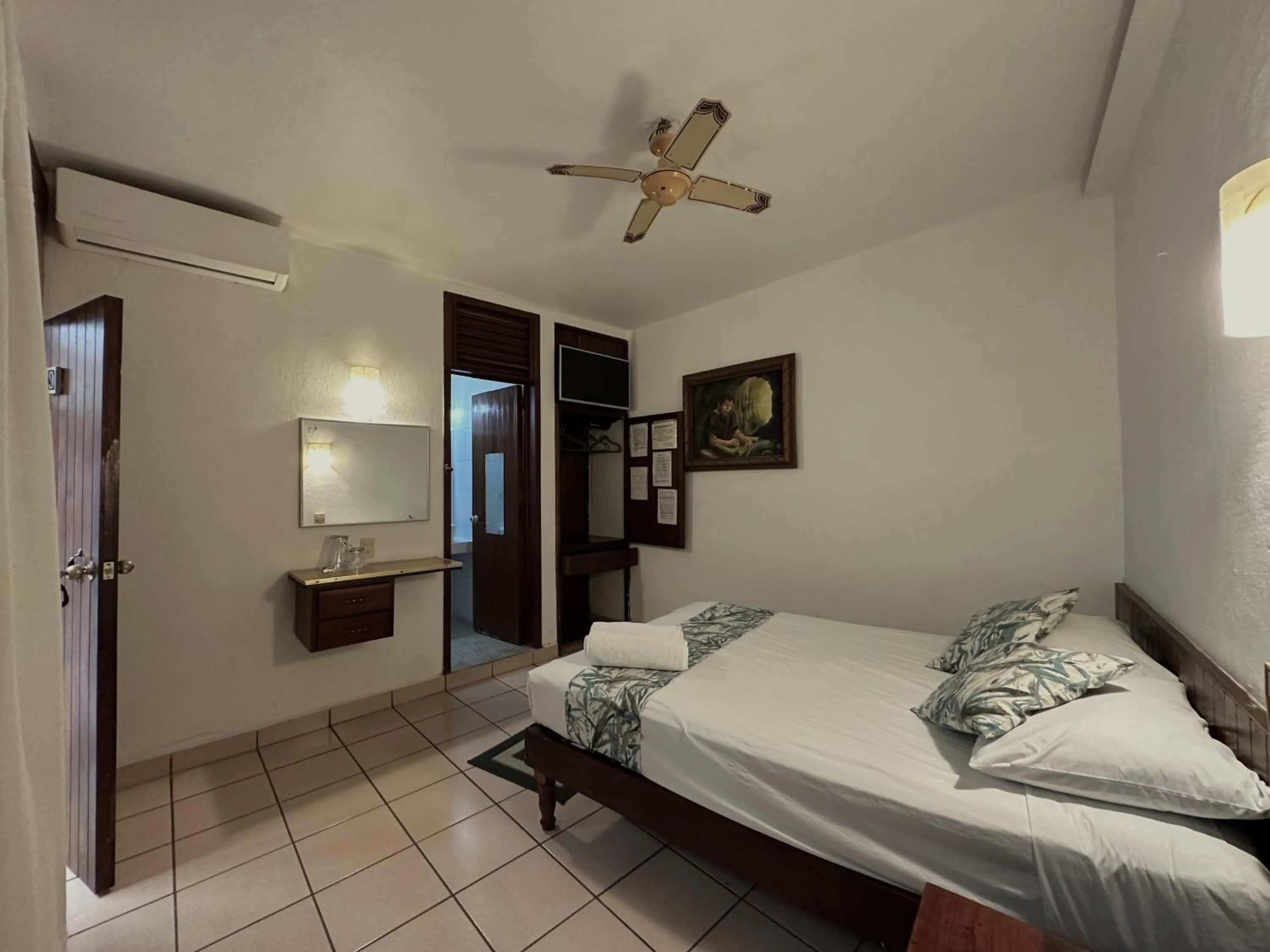 Bed in Hotel San Juan