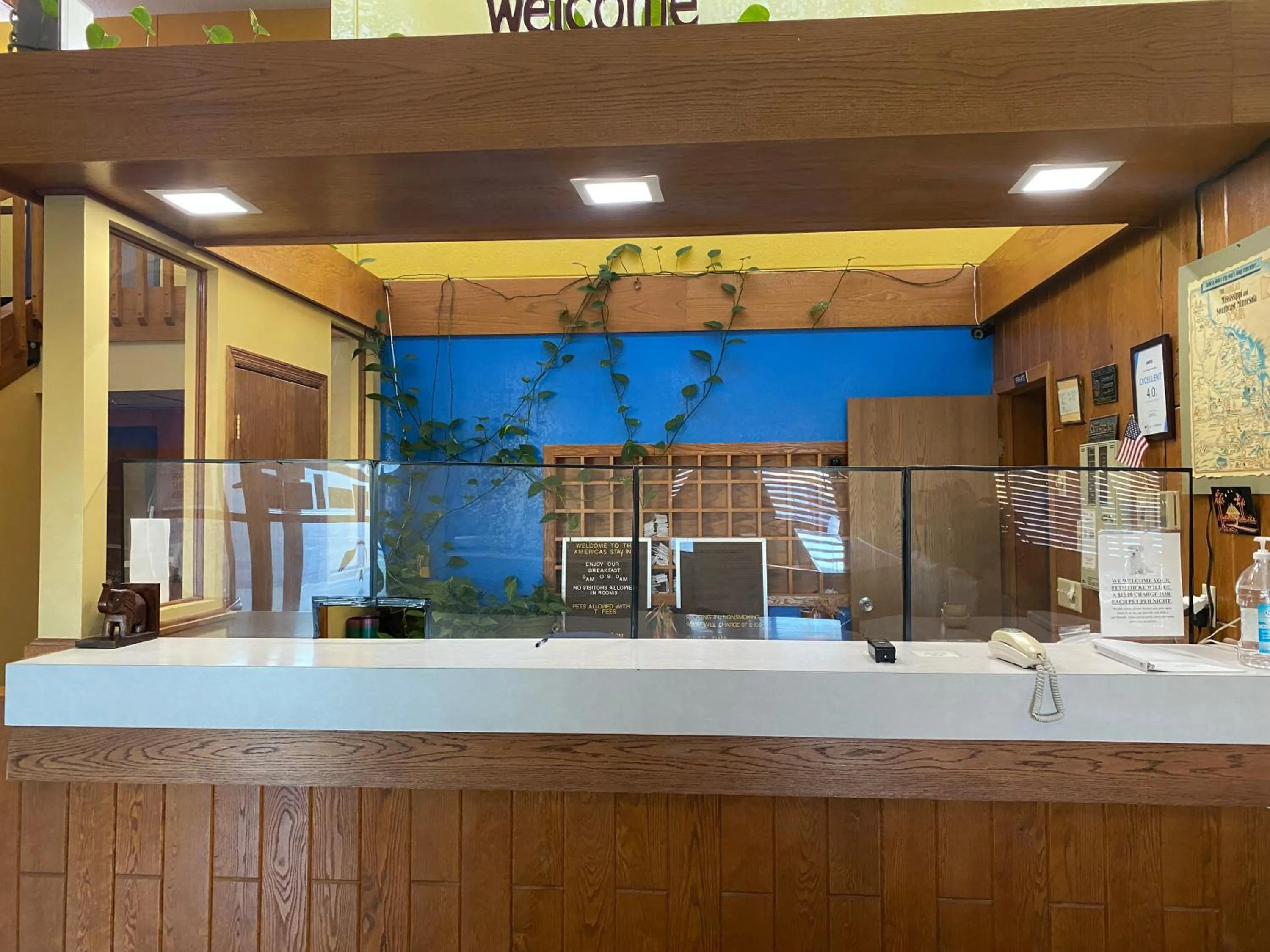 Lobby or reception in America's Stay Inn Stewartville