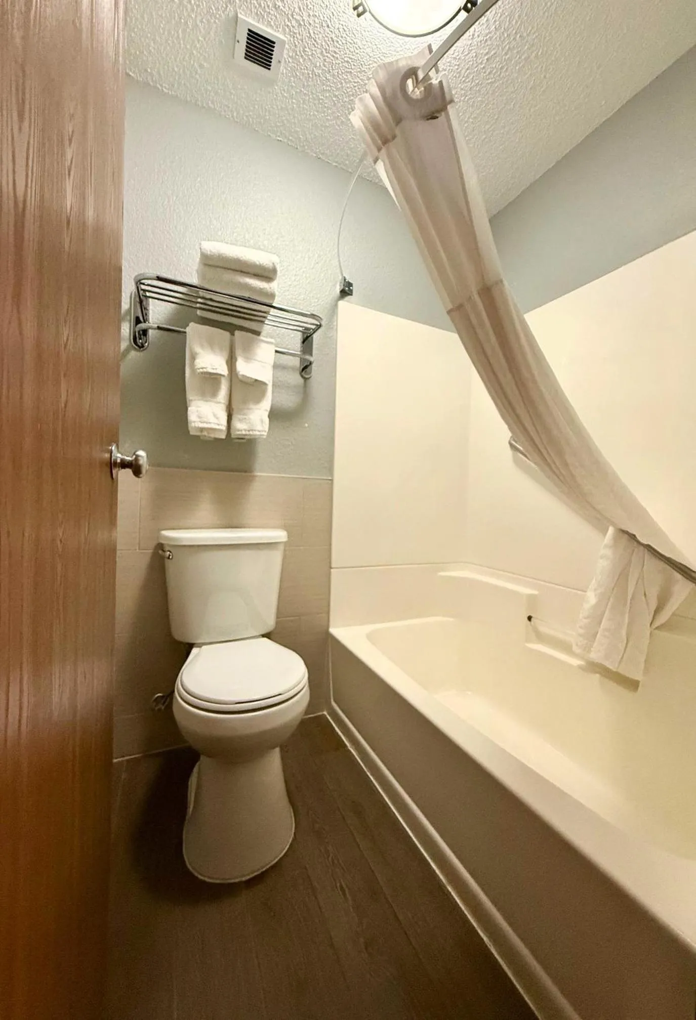 Toilet in AmericInn by Wyndham Tofte Near Lake Superior