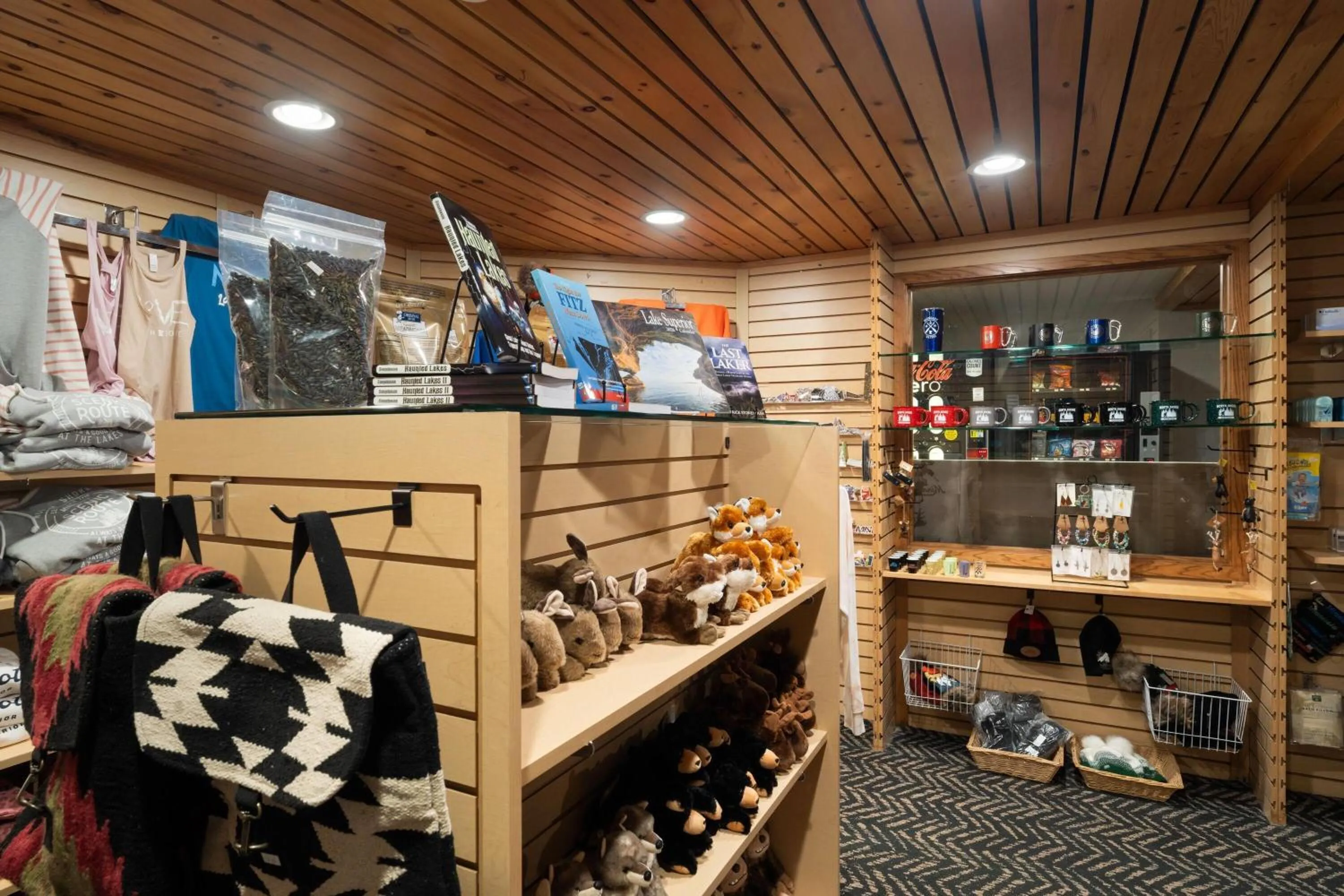 On-site shops in AmericInn by Wyndham Tofte Near Lake Superior