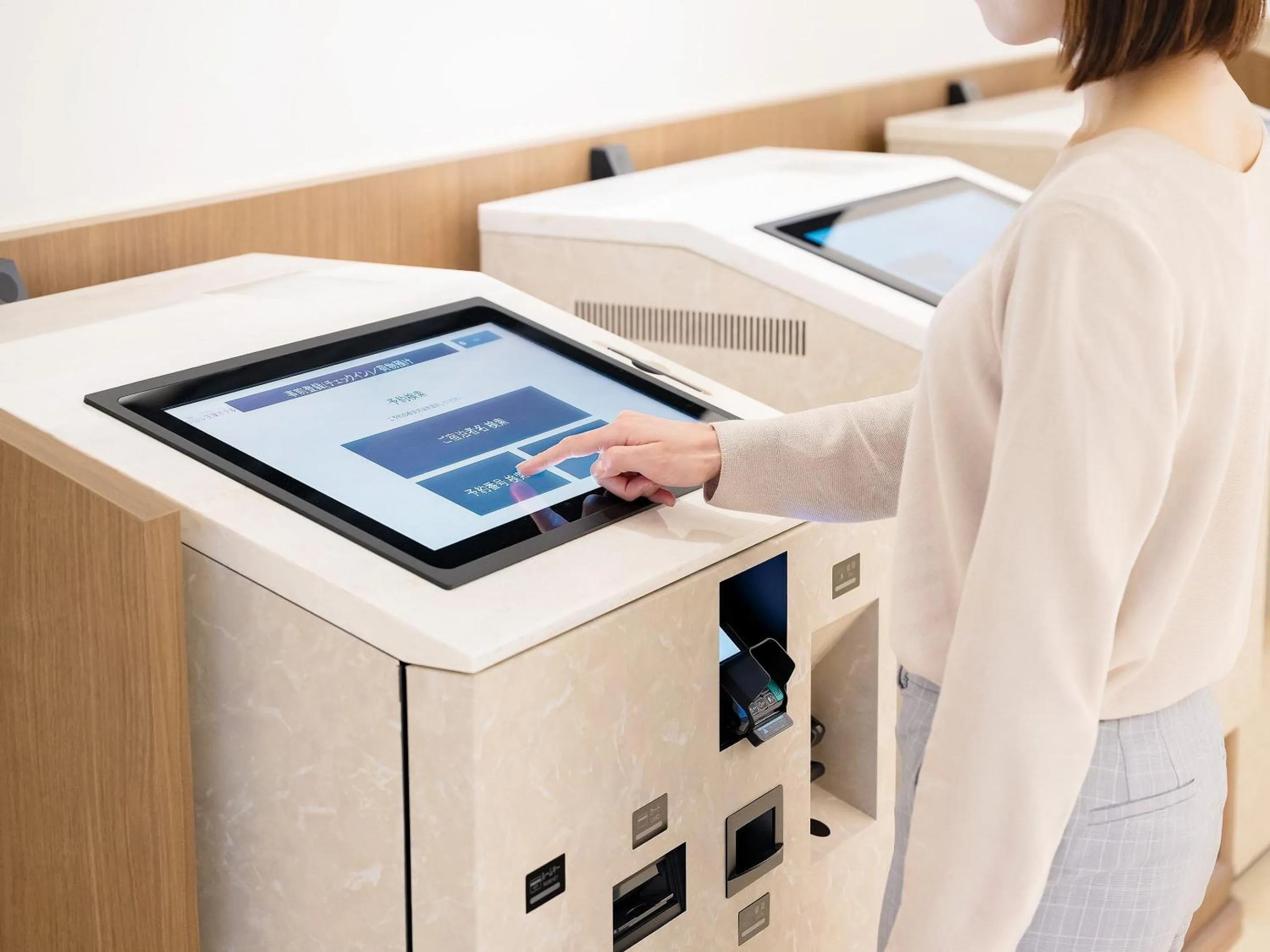 Lobby or reception in Takarazuka Hotel