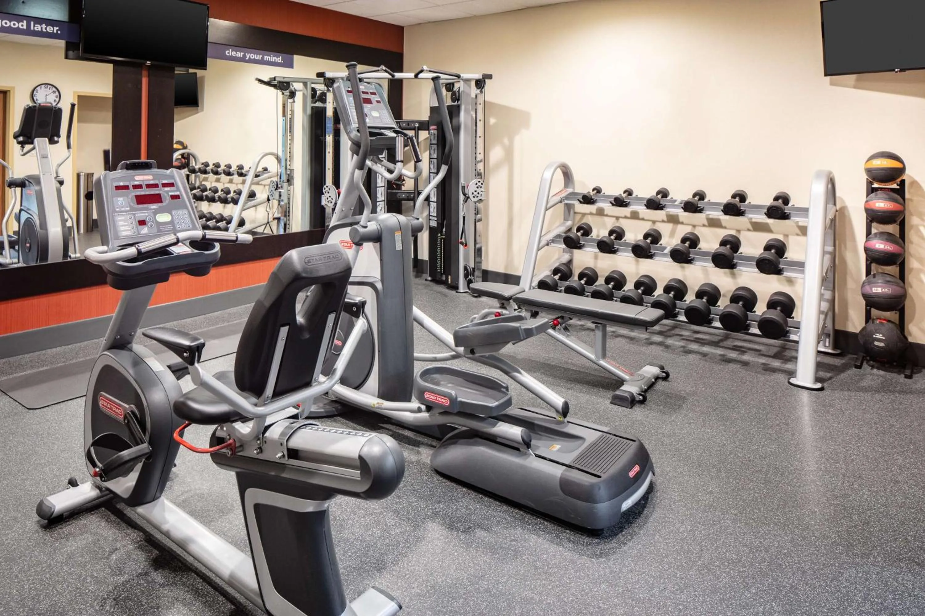 Fitness centre/facilities in Hampton Inn Freeport