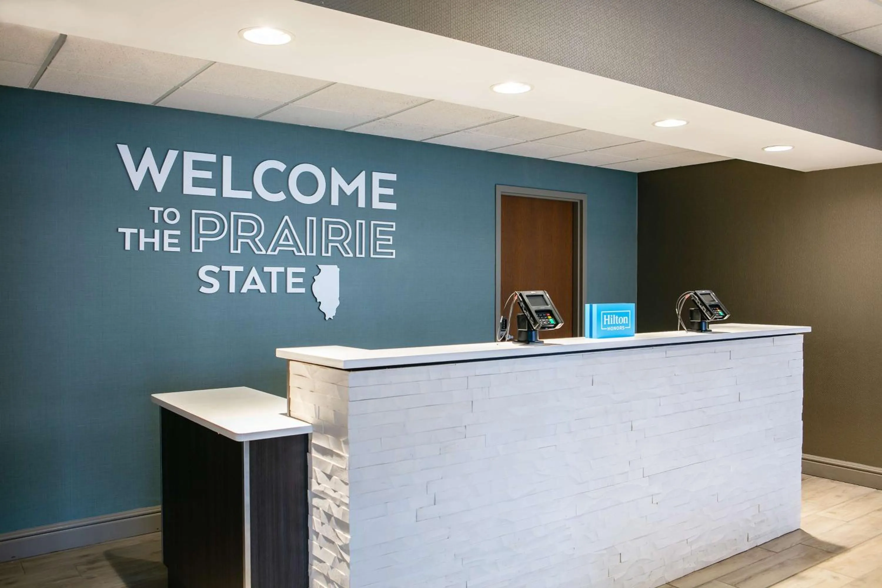 Lobby or reception in Hampton Inn Freeport