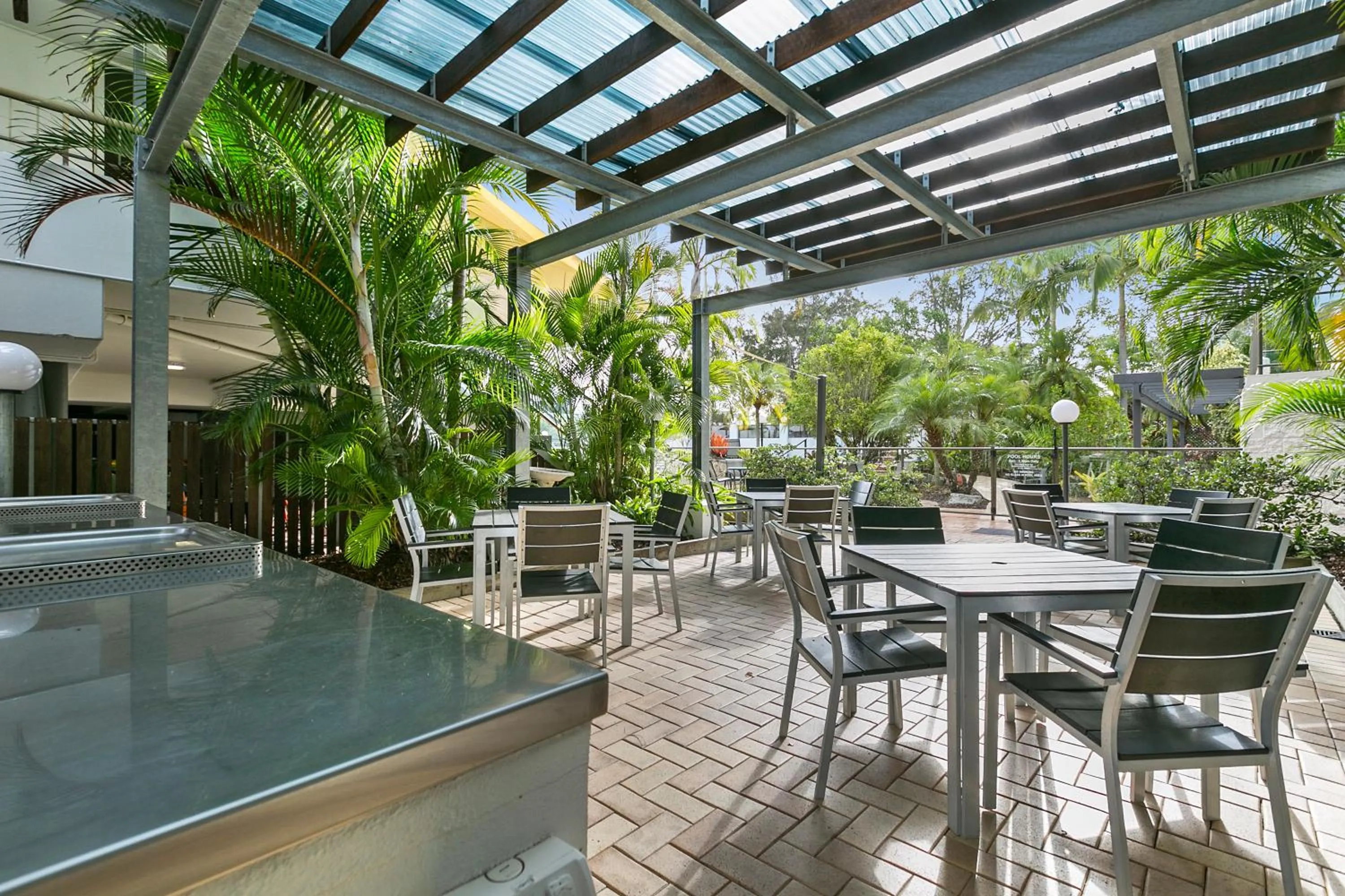 BBQ facilities in Sun Lagoon Resort