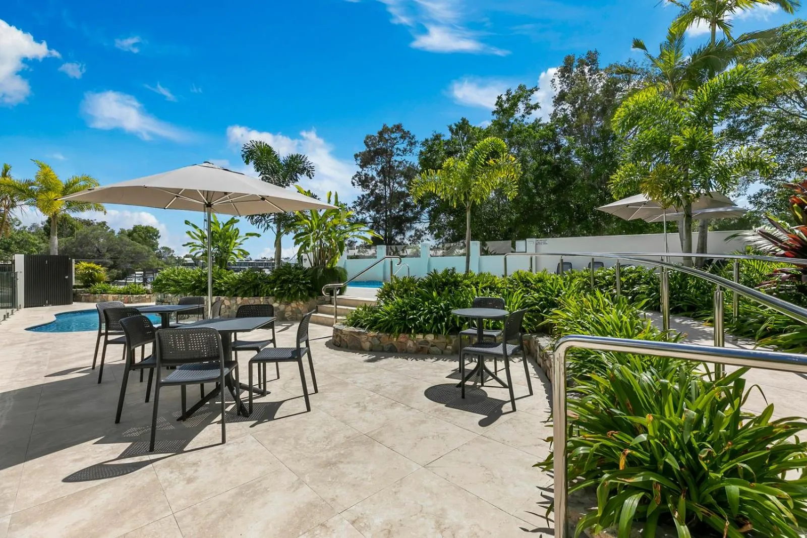 Garden in Sun Lagoon Resort