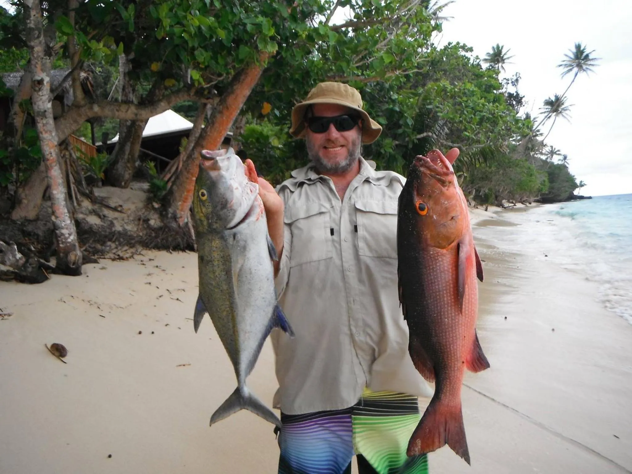 Fishing in Maqai Beach Eco Resort