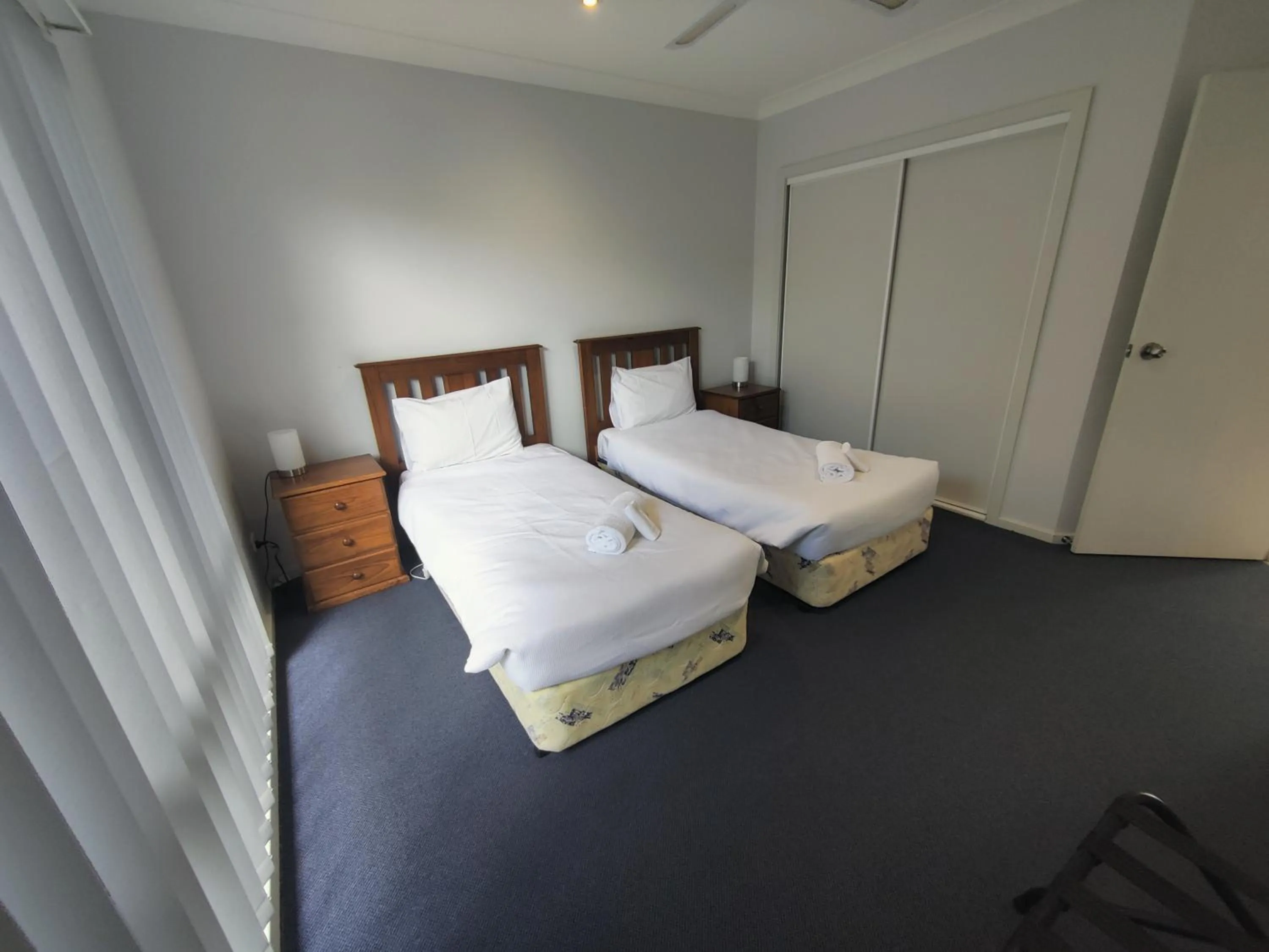 Bed in Belvoir Village Motel & Apartments Wodonga