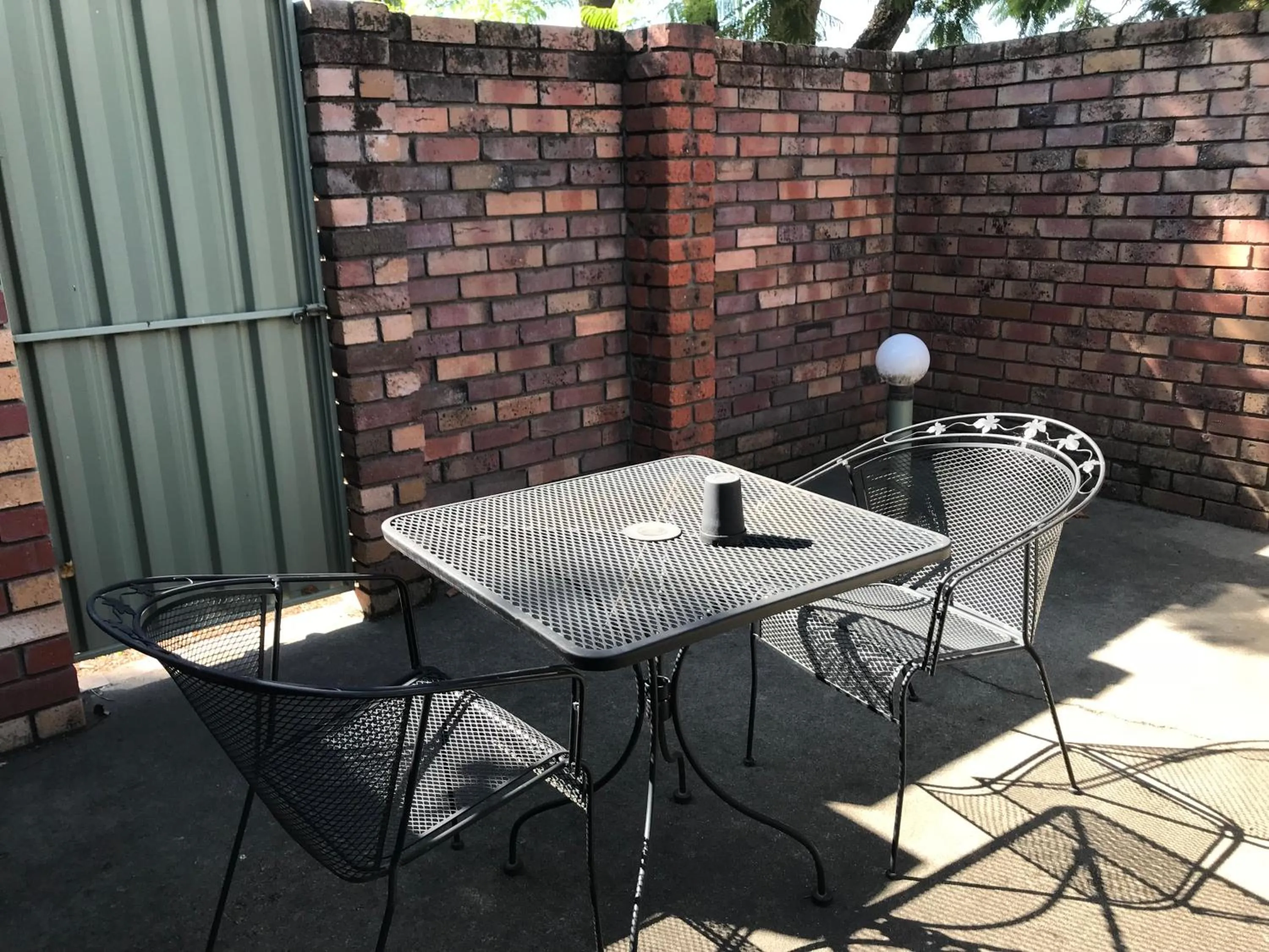 Patio in Belvoir Village Motel & Apartments Wodonga