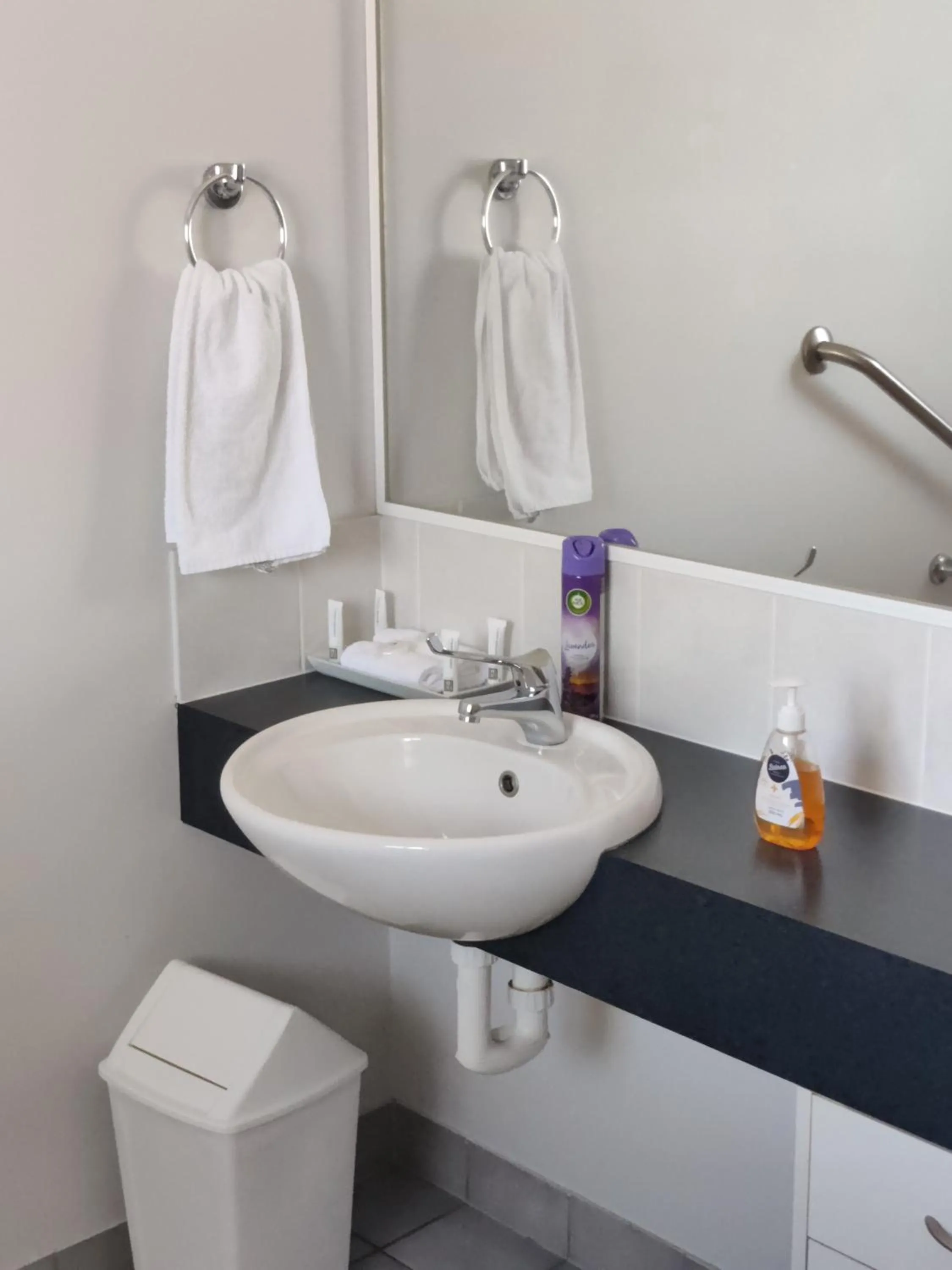 Bathroom in Belvoir Village Motel & Apartments Wodonga