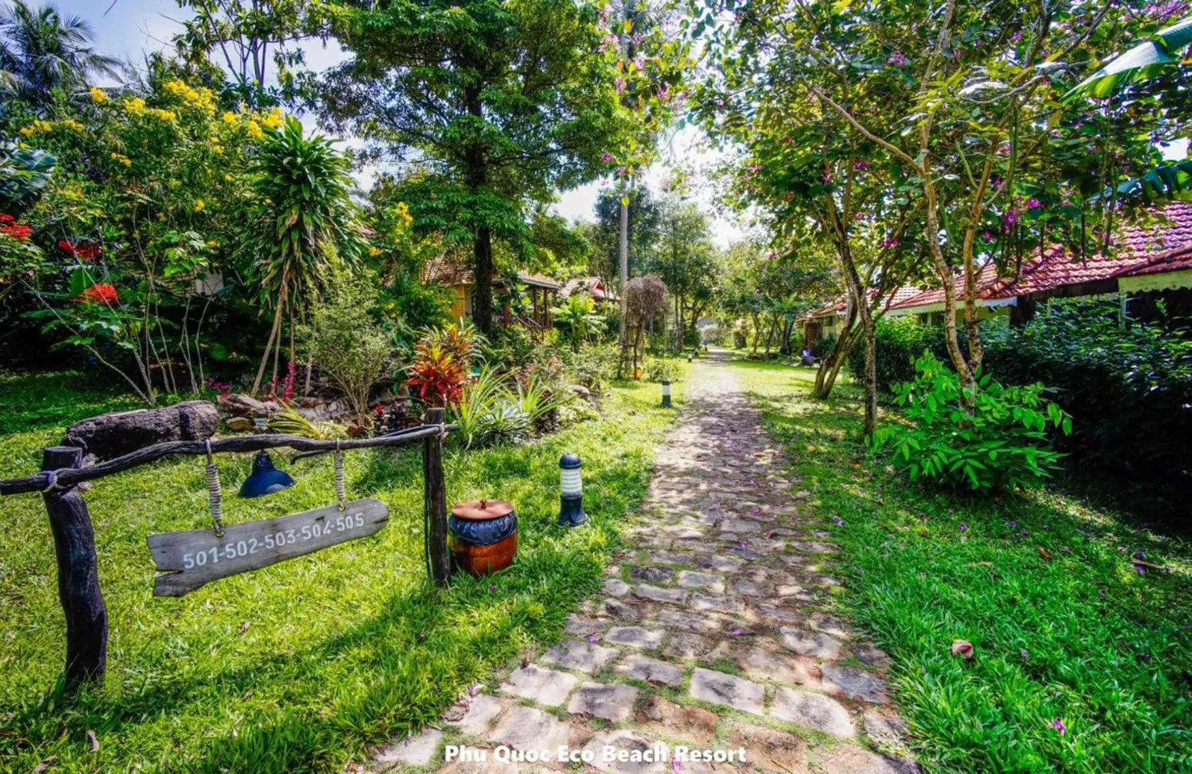 Neighbourhood in Phu Quoc Eco Beach Resort