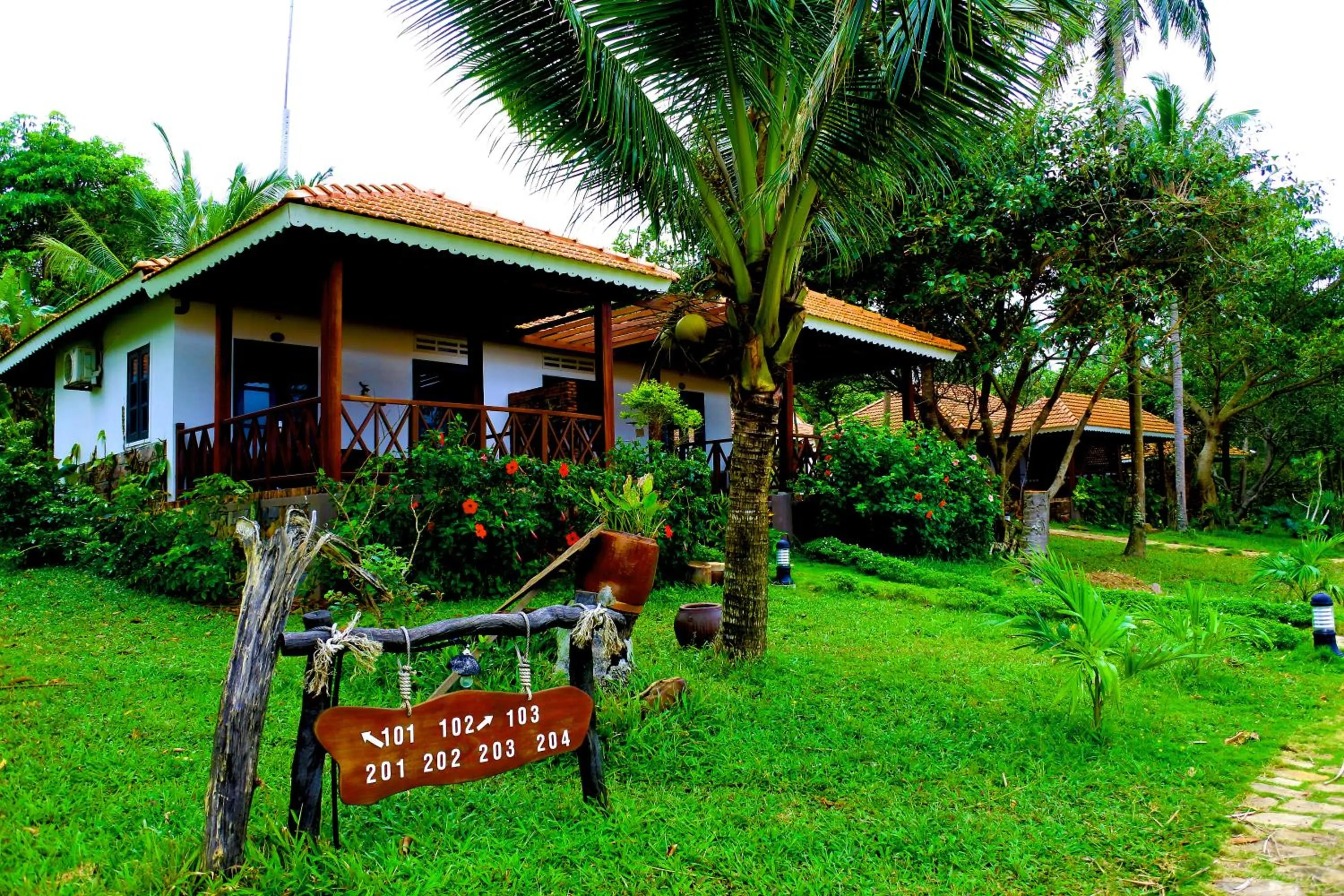 Balcony/Terrace in Phu Quoc Eco Beach Resort