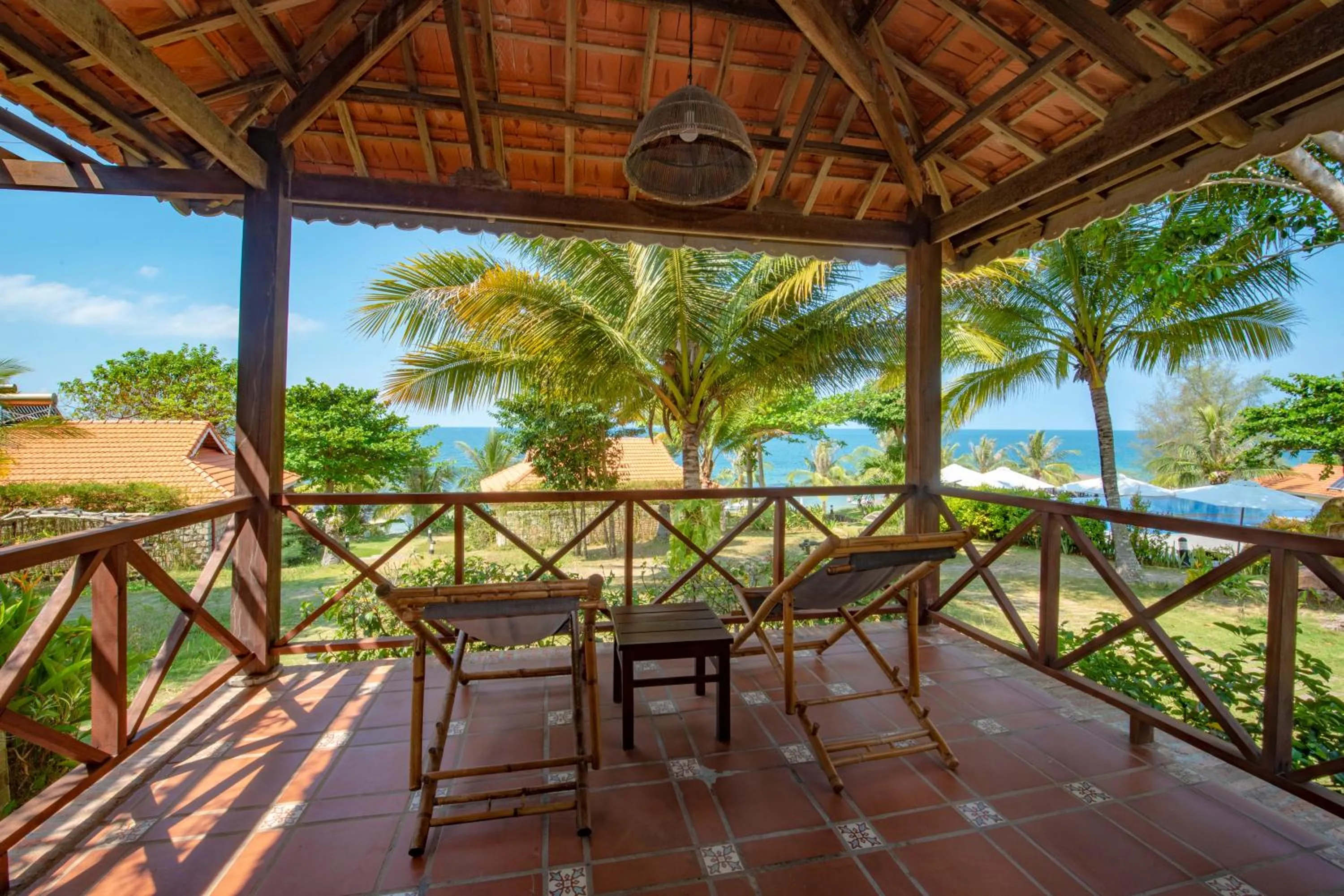 Balcony/Terrace in Phu Quoc Eco Beach Resort
