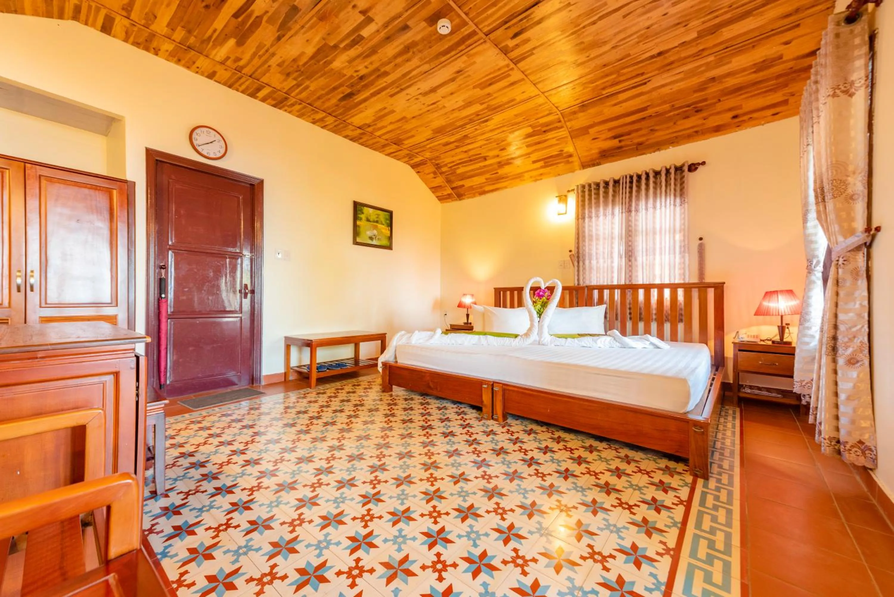 Bedroom, Bed in Phu Quoc Eco Beach Resort