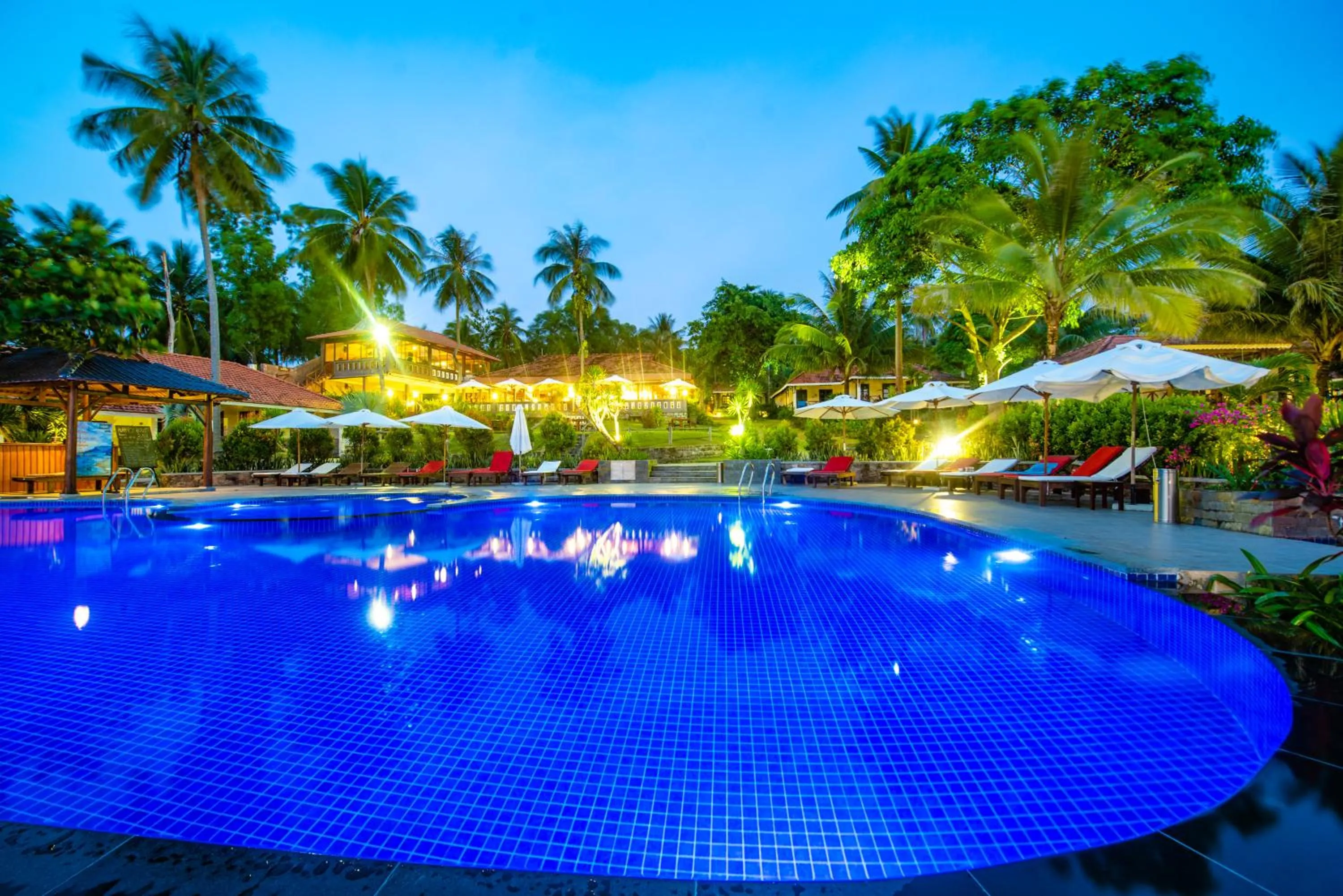 Swimming pool in Phu Quoc Eco Beach Resort