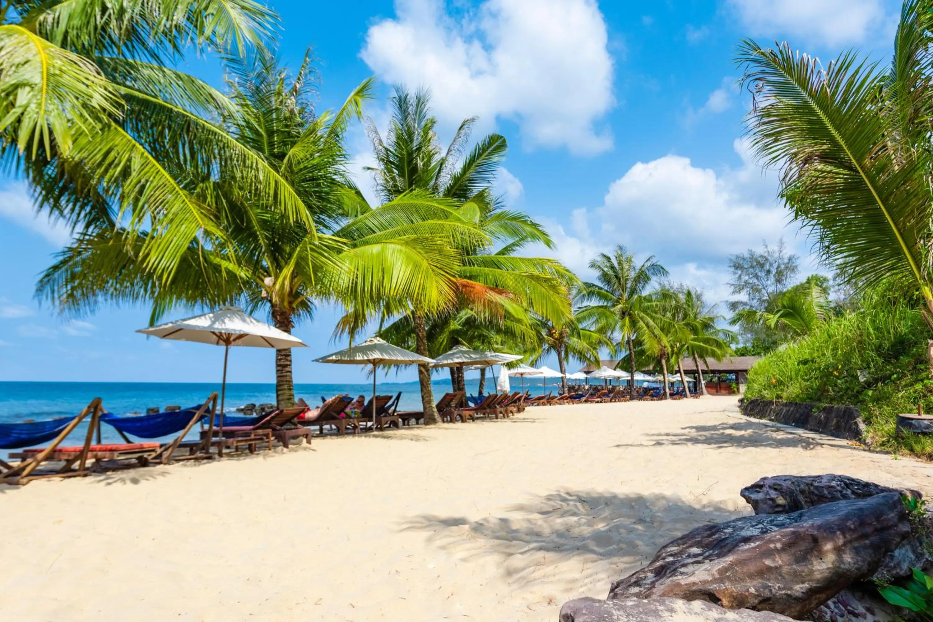 Beach in Phu Quoc Eco Beach Resort