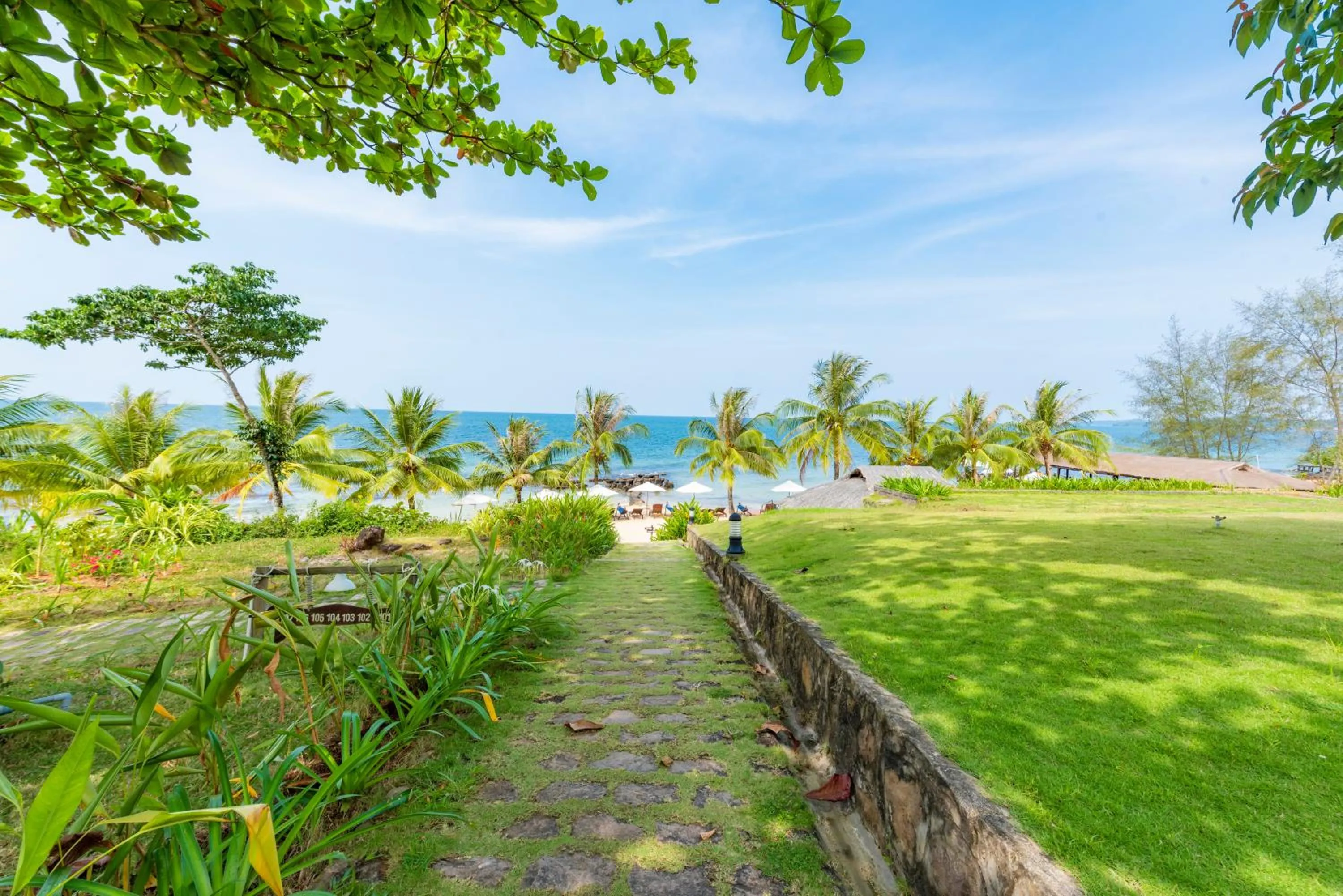 Natural landscape in Phu Quoc Eco Beach Resort