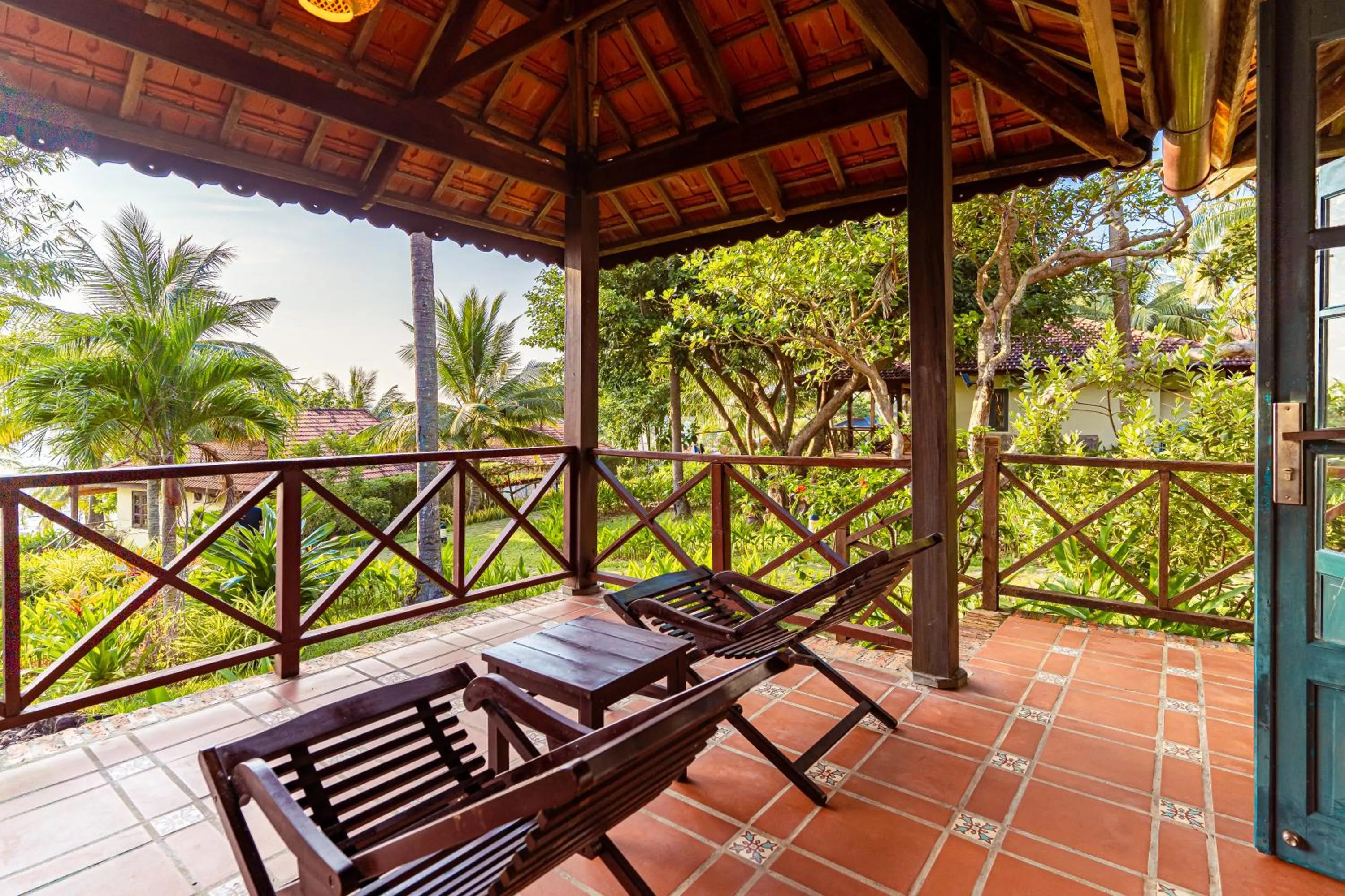 Balcony/Terrace in Phu Quoc Eco Beach Resort