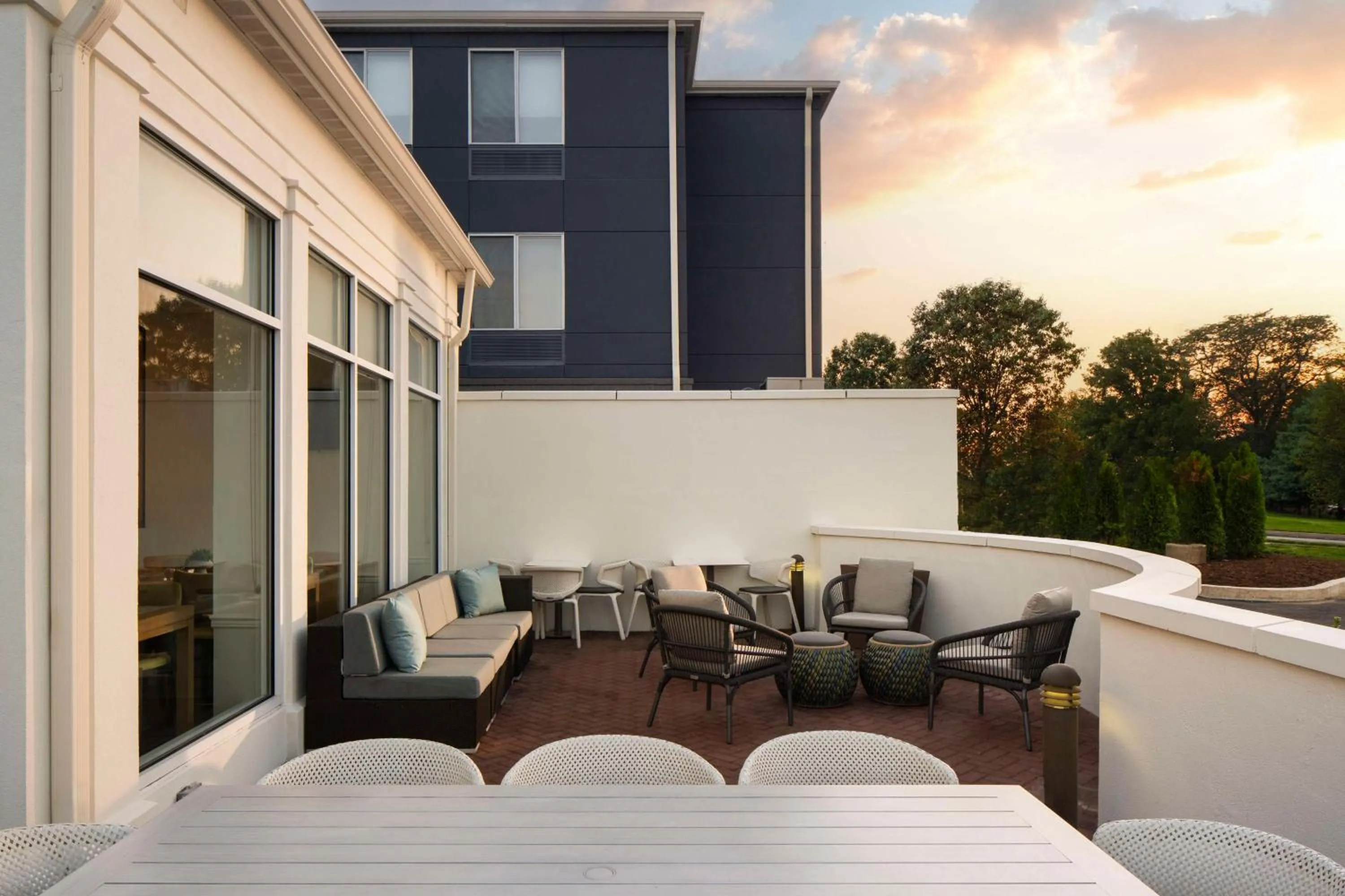 Patio in Hilton Garden Inn Kennett Square