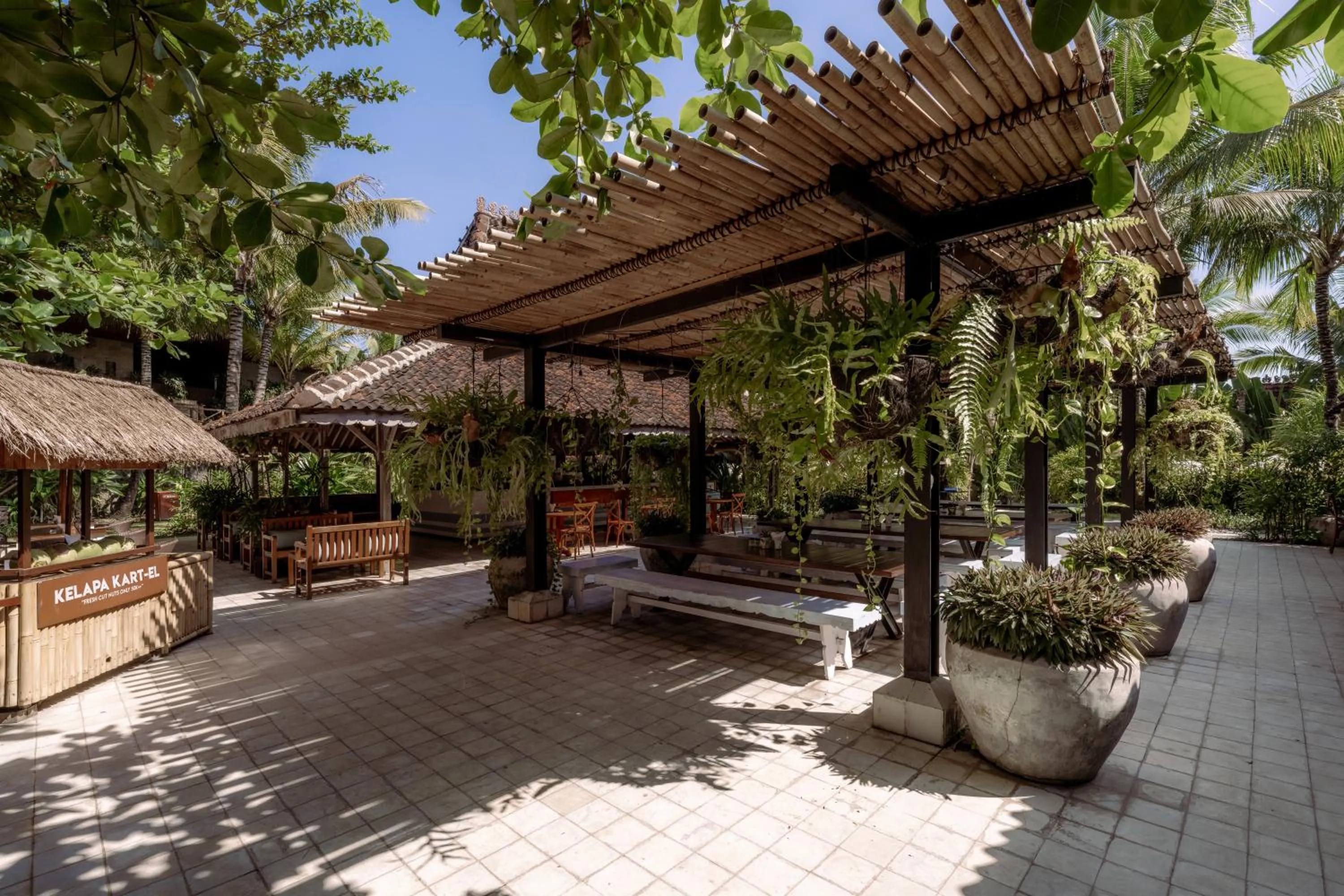 Breakfast in Hotel Komune and Beach Club Bali