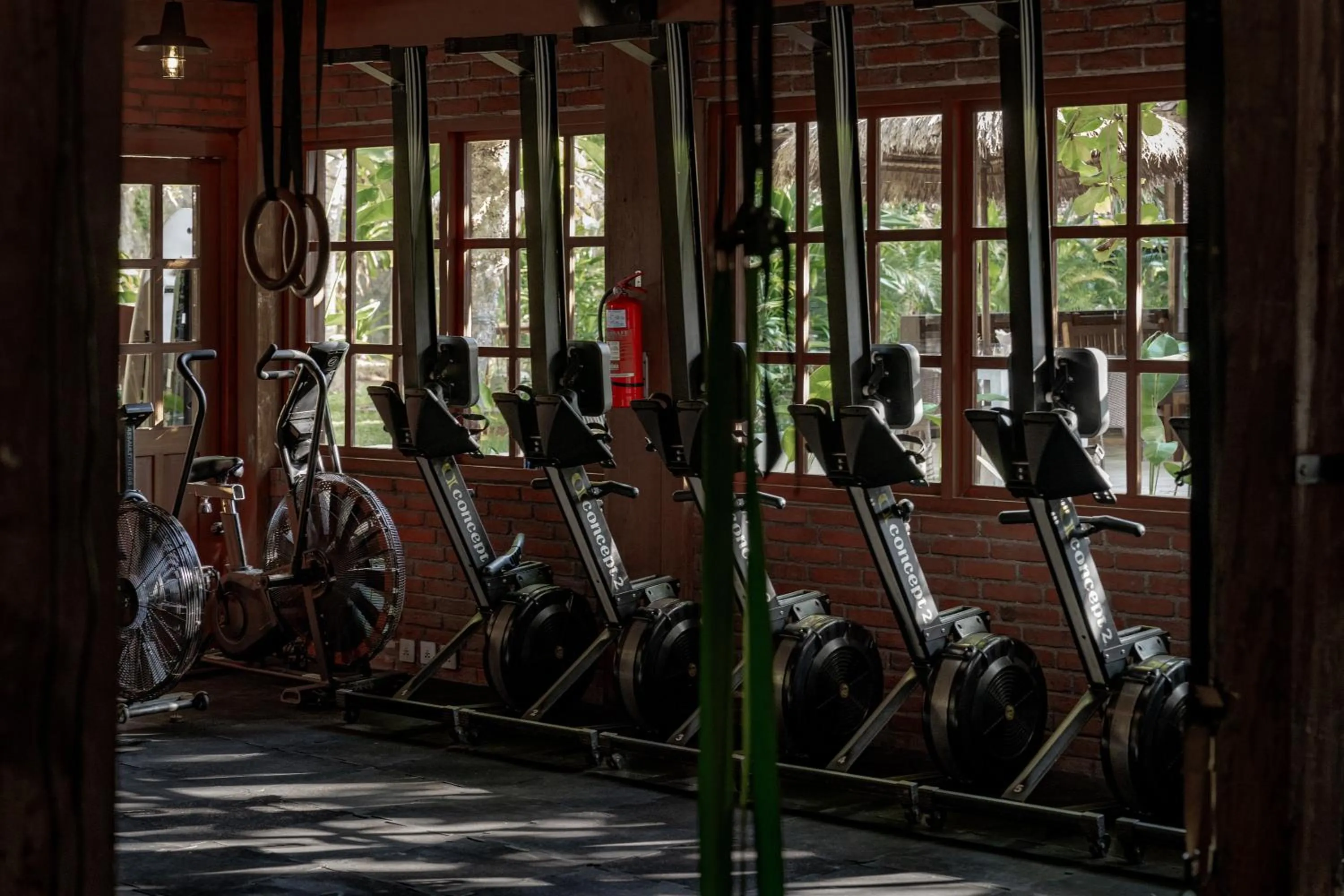 Fitness centre/facilities in Hotel Komune and Beach Club Bali