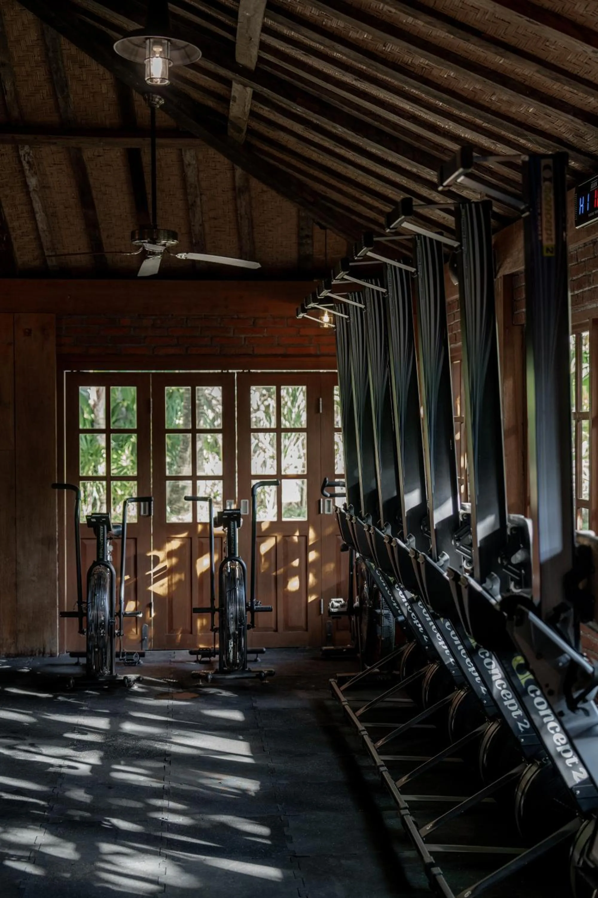 Fitness centre/facilities in Hotel Komune and Beach Club Bali