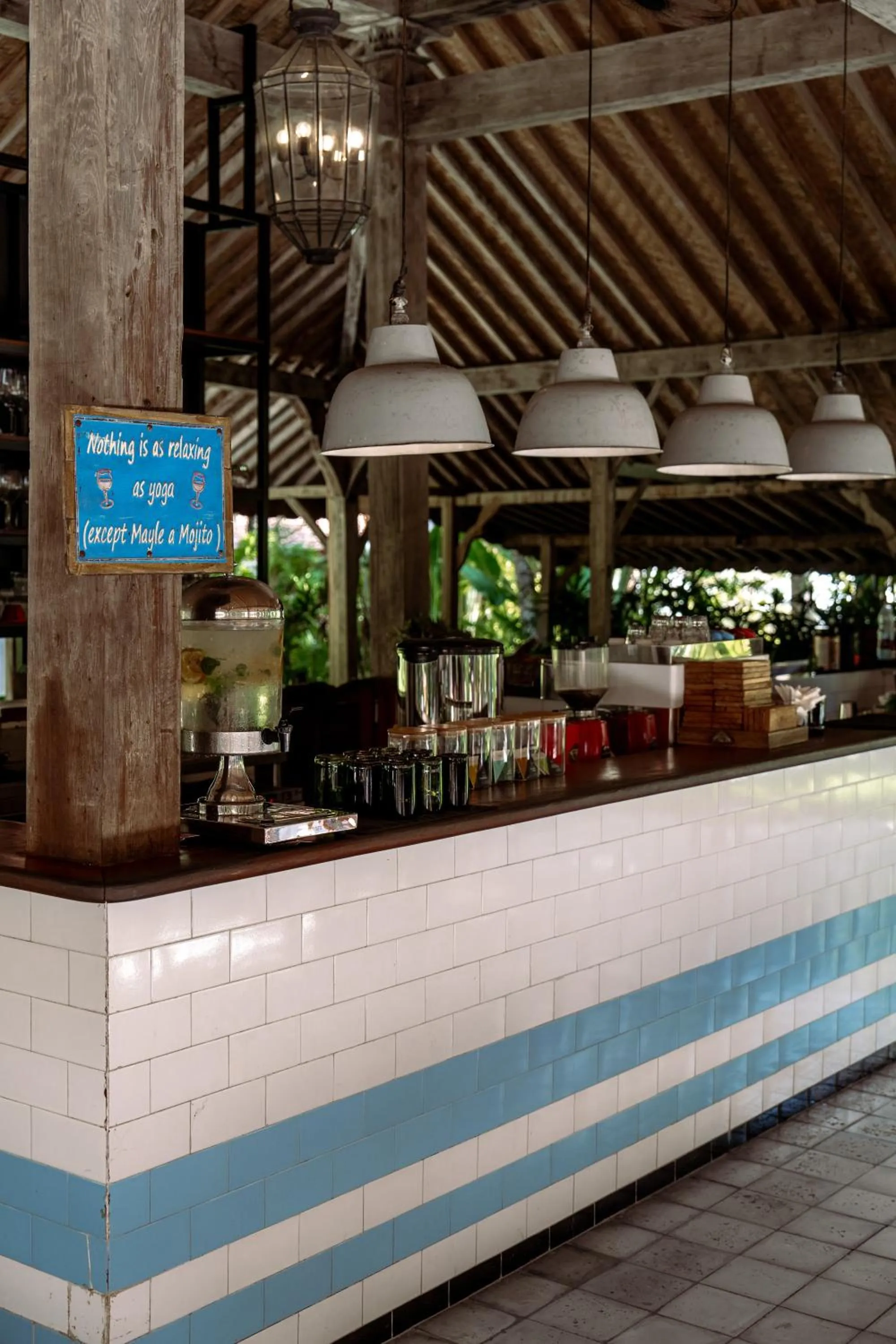 Breakfast in Hotel Komune and Beach Club Bali