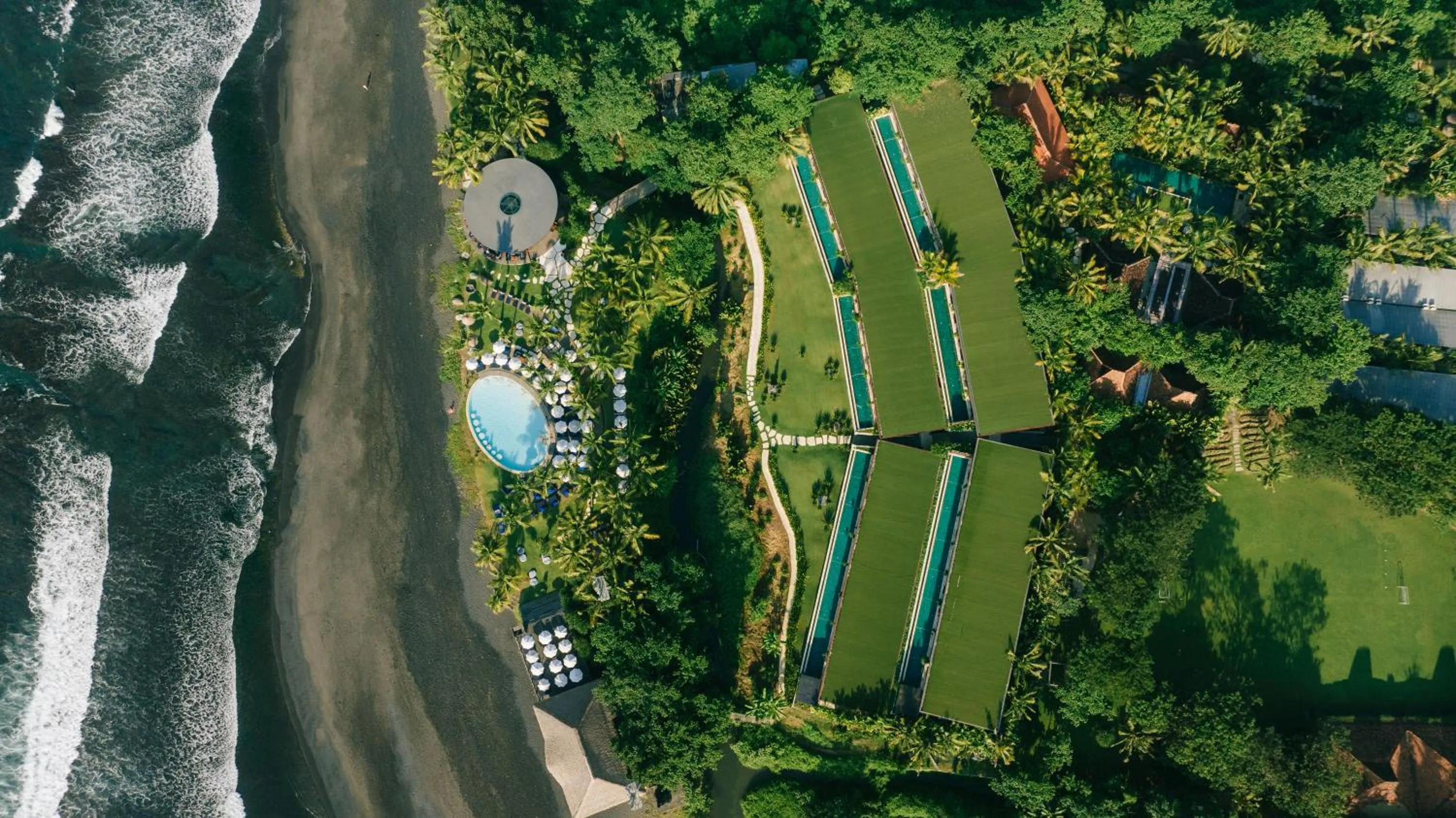 Property building in Hotel Komune and Beach Club Bali