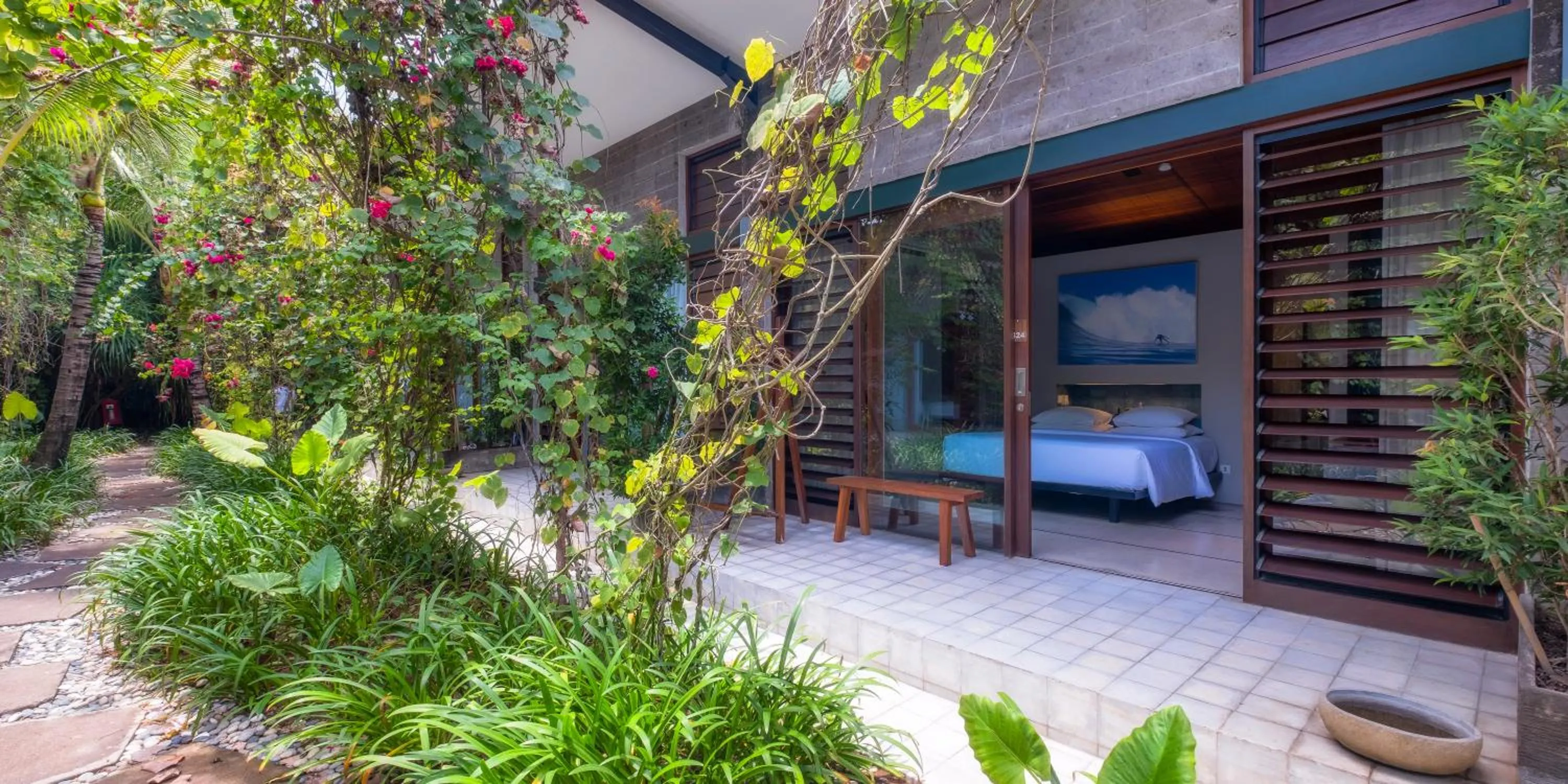 Property building in Hotel Komune and Beach Club Bali