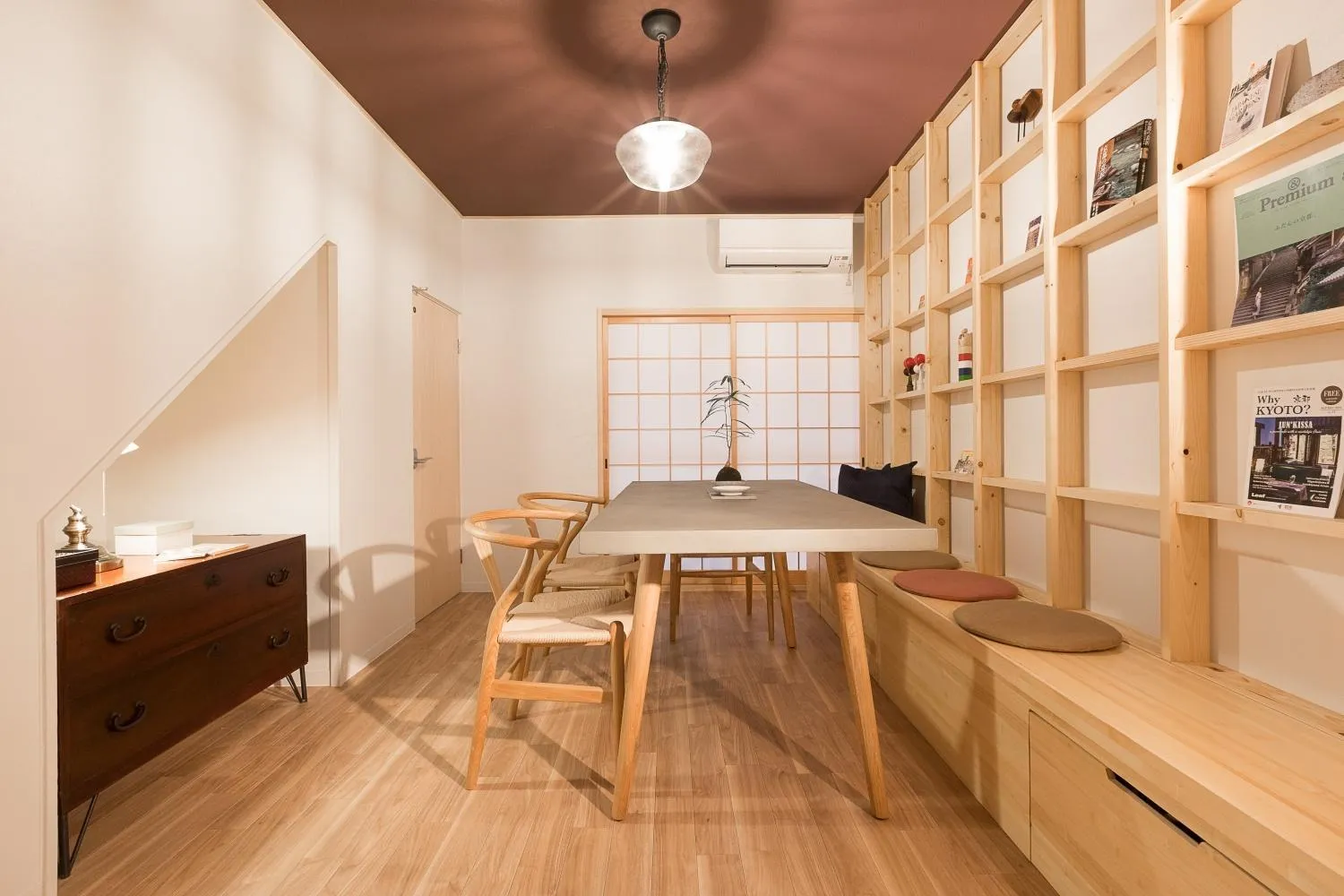 Living room in Kyoto ZENⅡ