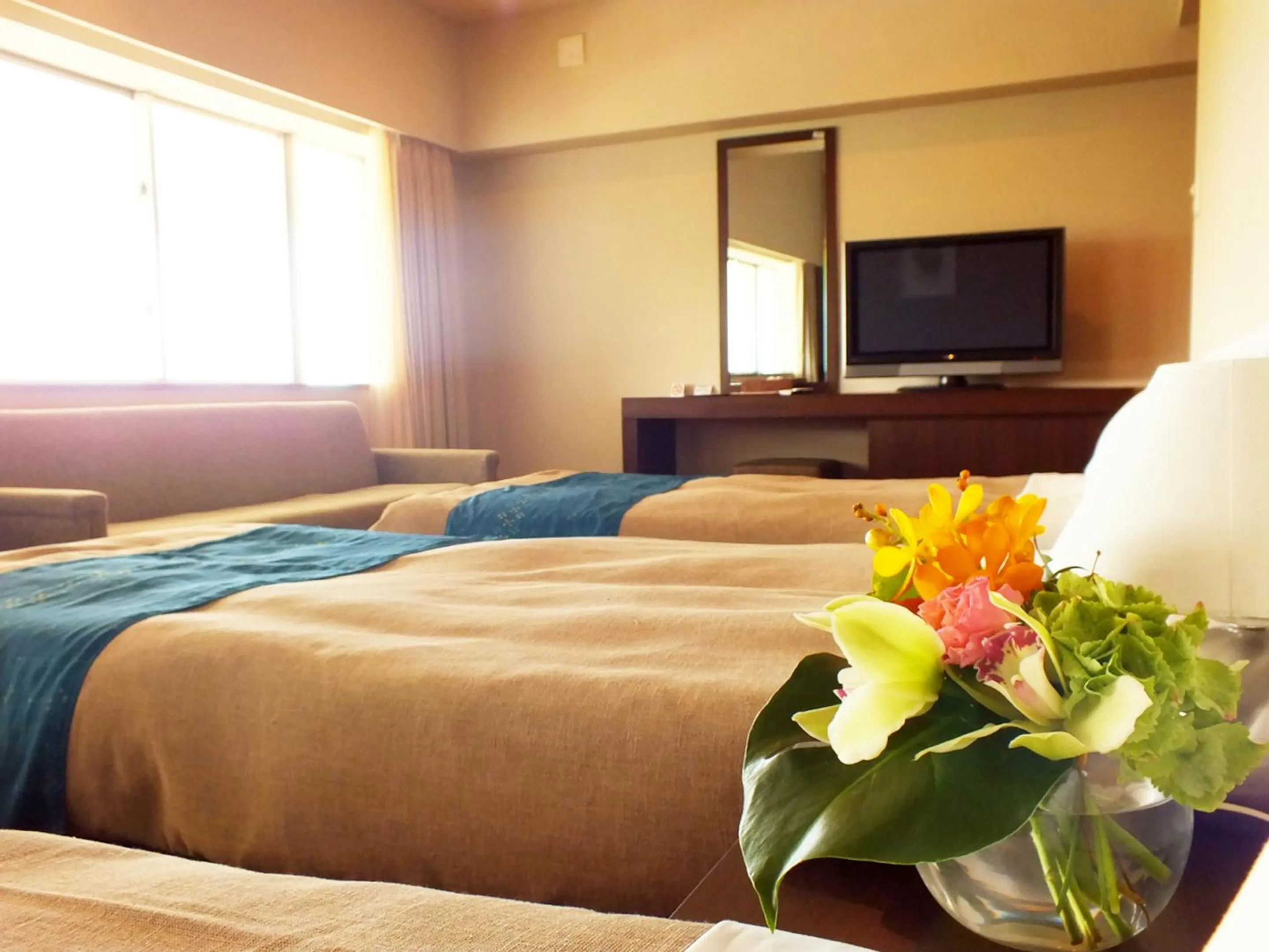 Bedroom, Bed in Hotel Hamahigashima Resort