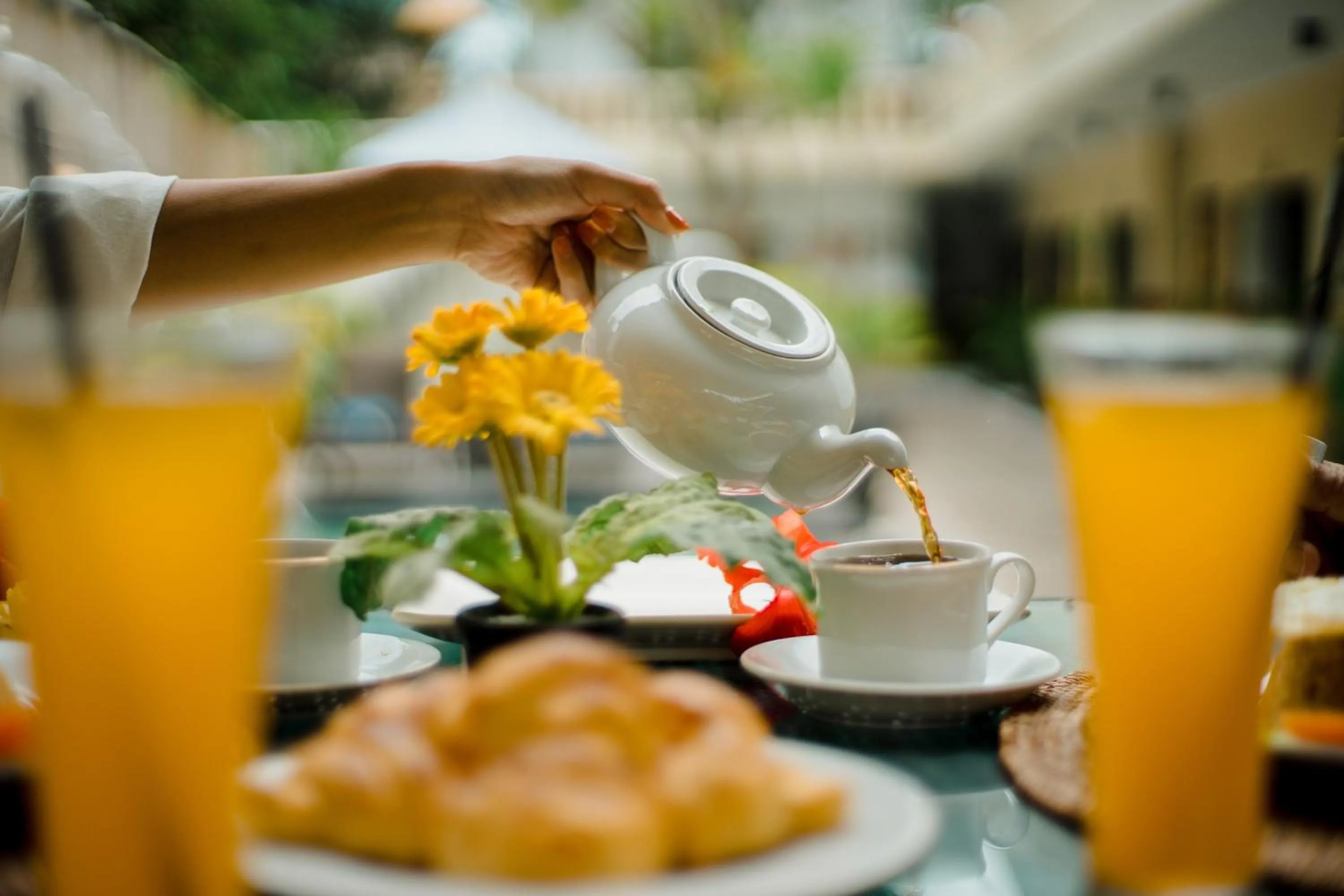 Breakfast in The Canda Villa