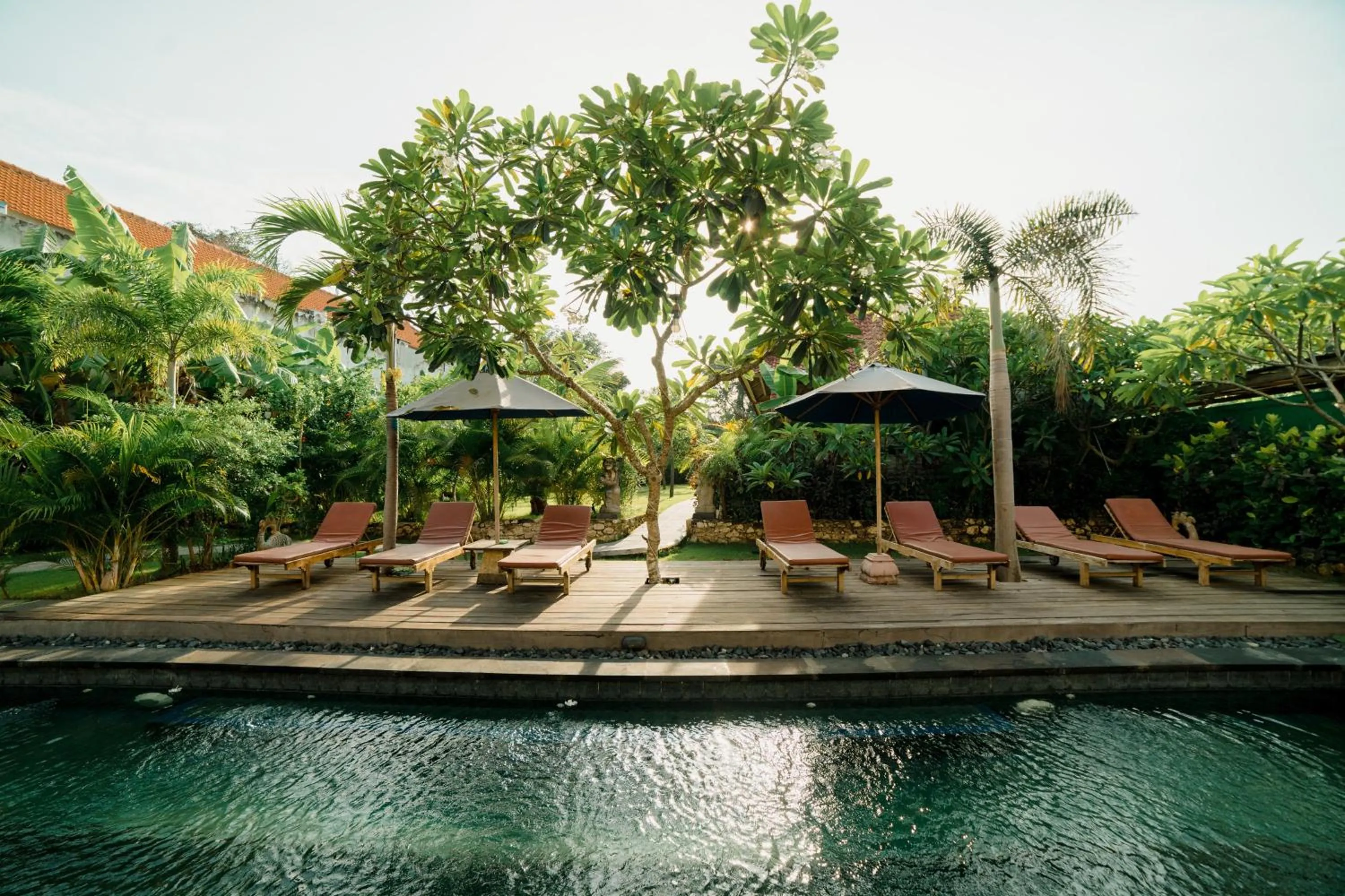 Swimming pool in The Canda Villa