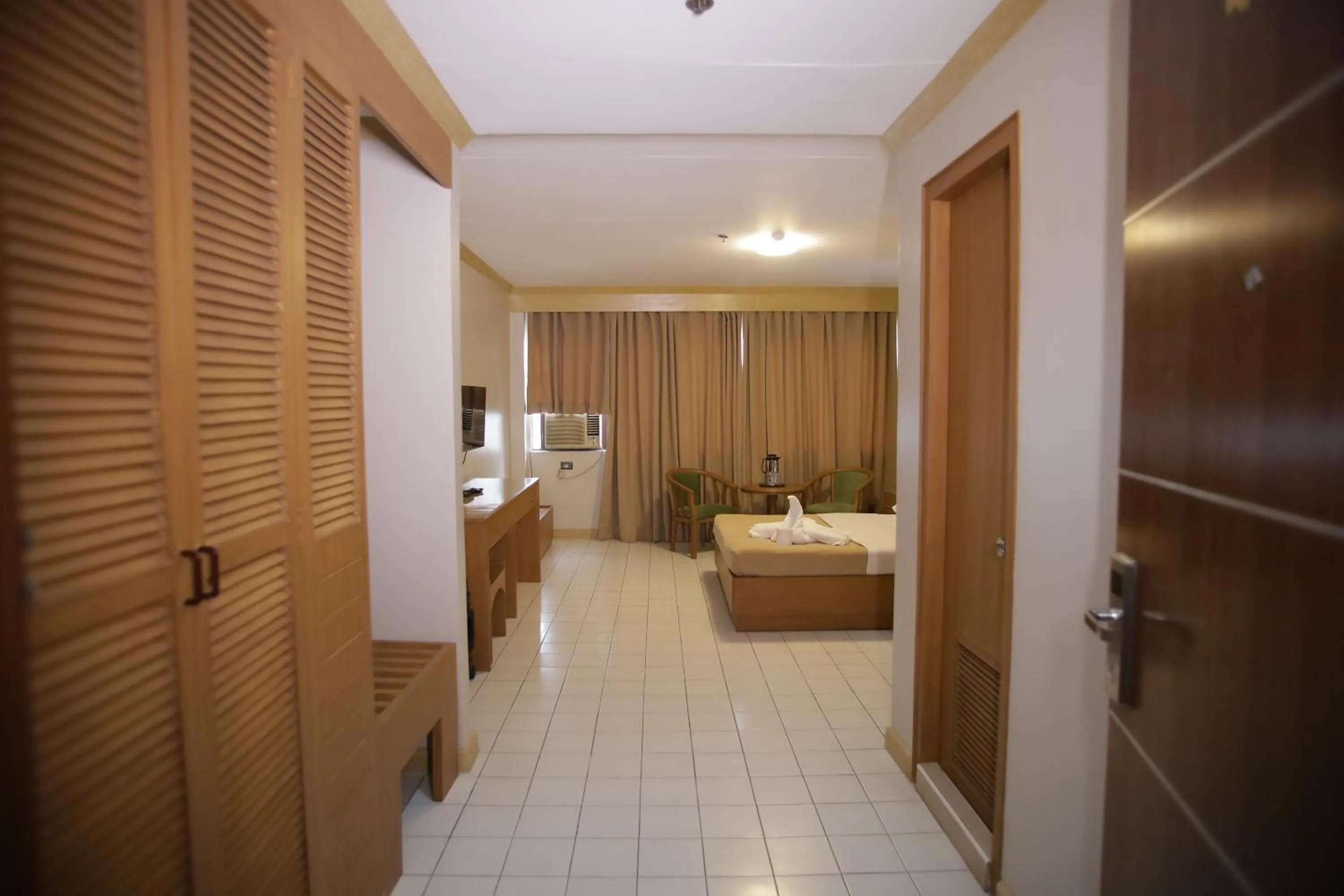 Bed in Hotel Soriente