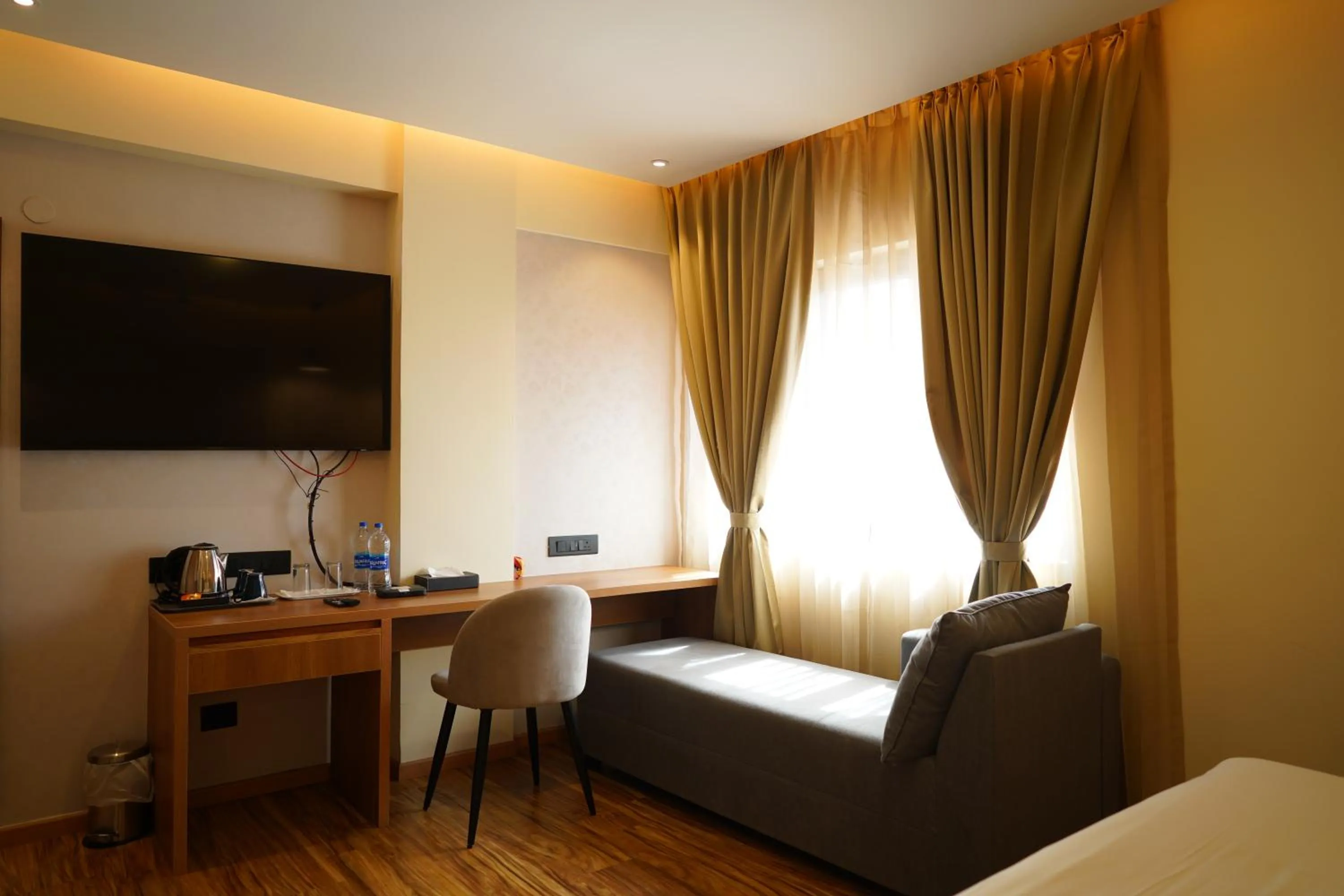 Bed in Hotel Surguru