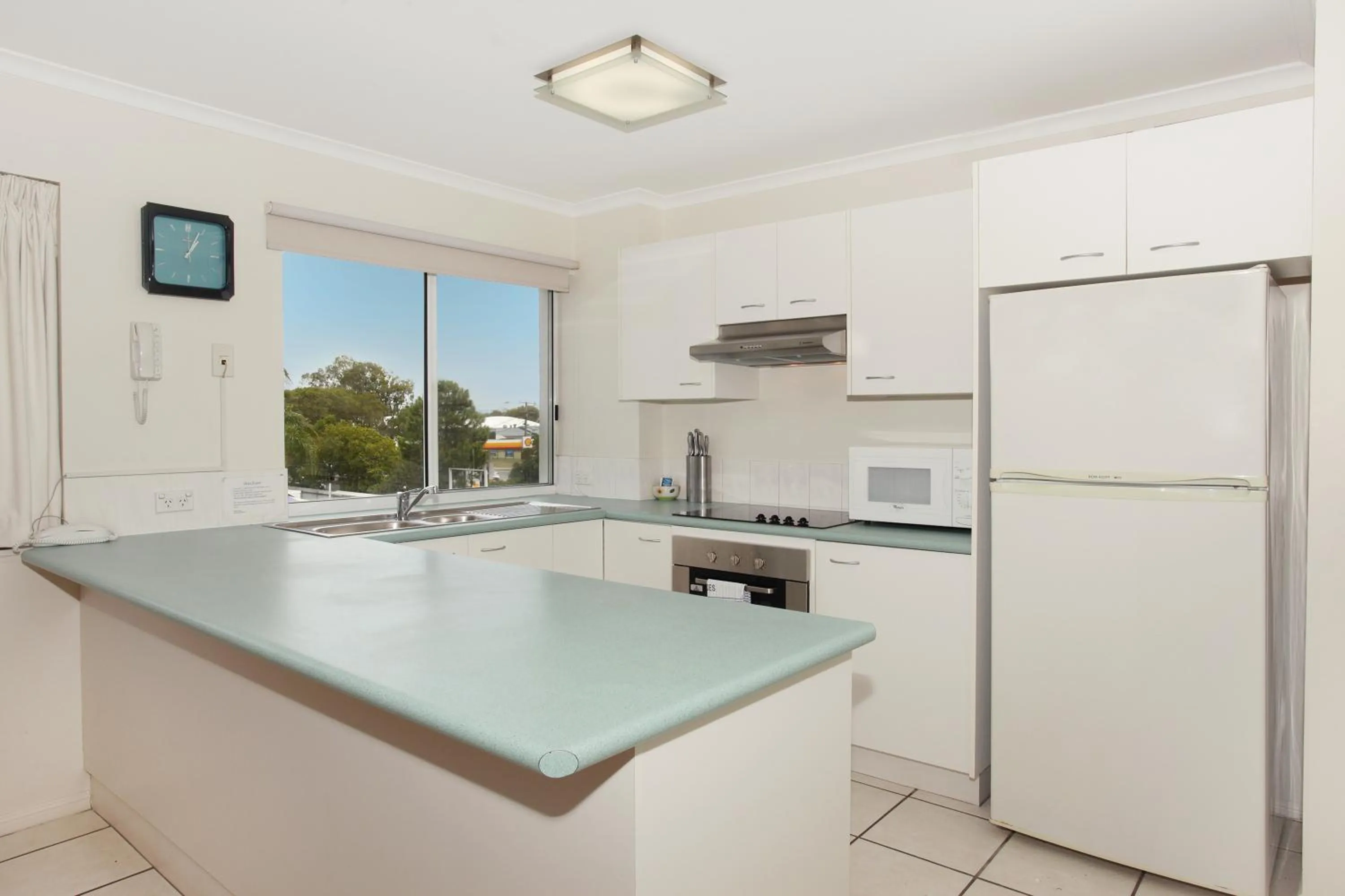 Kitchen or kitchenette in Dockside Apartments Mooloolaba