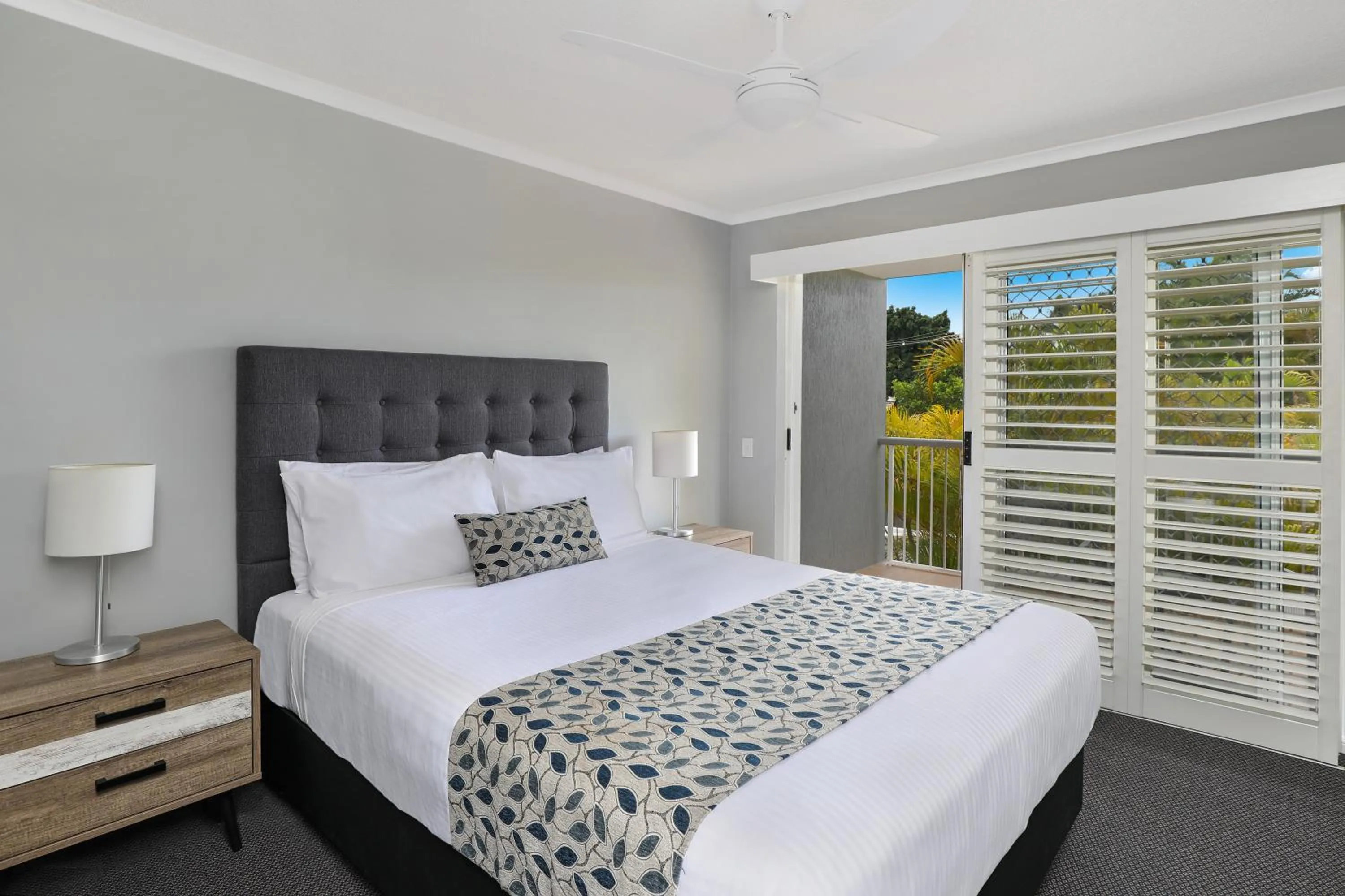 Bed in Dockside Apartments Mooloolaba