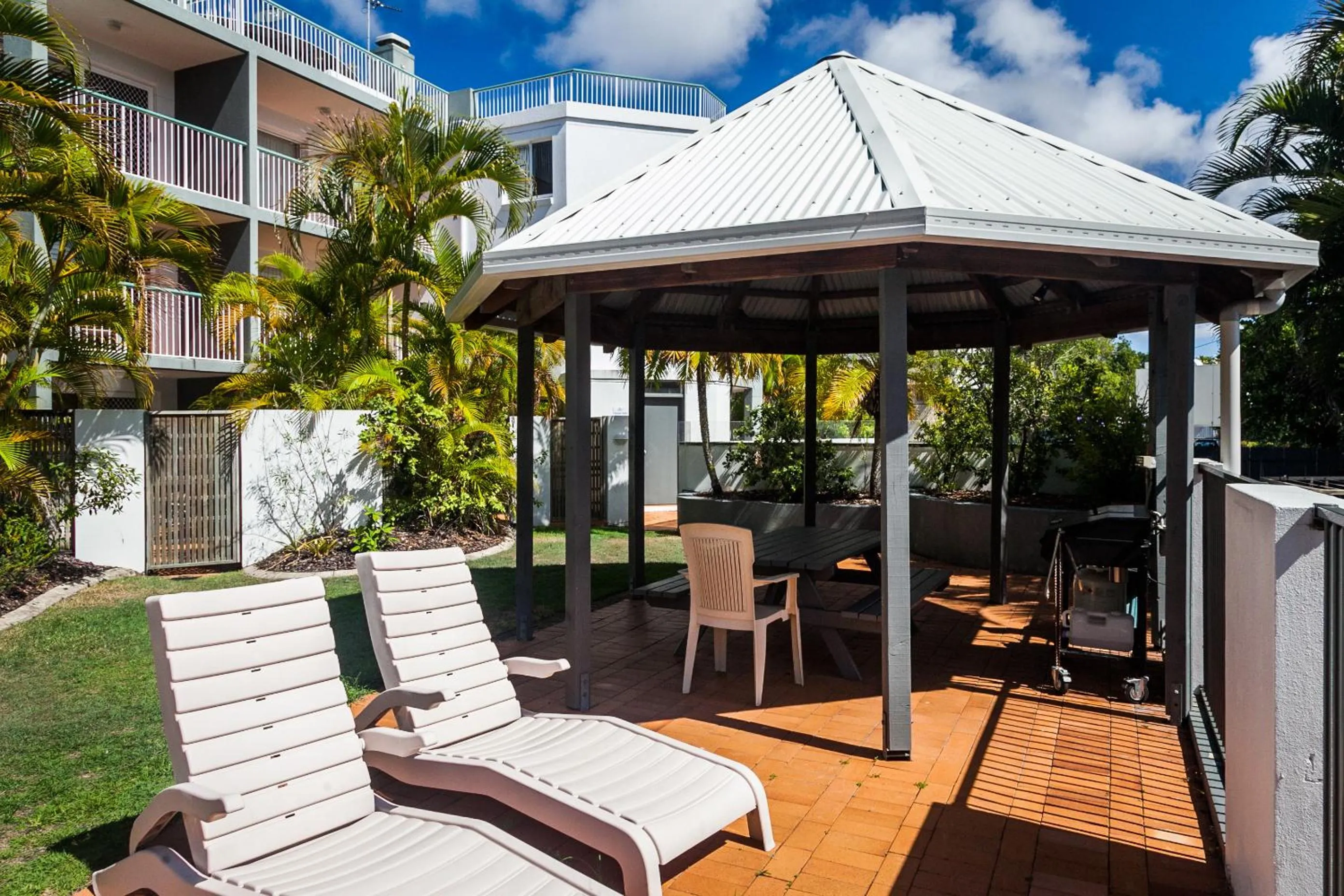 Garden in Dockside Apartments Mooloolaba