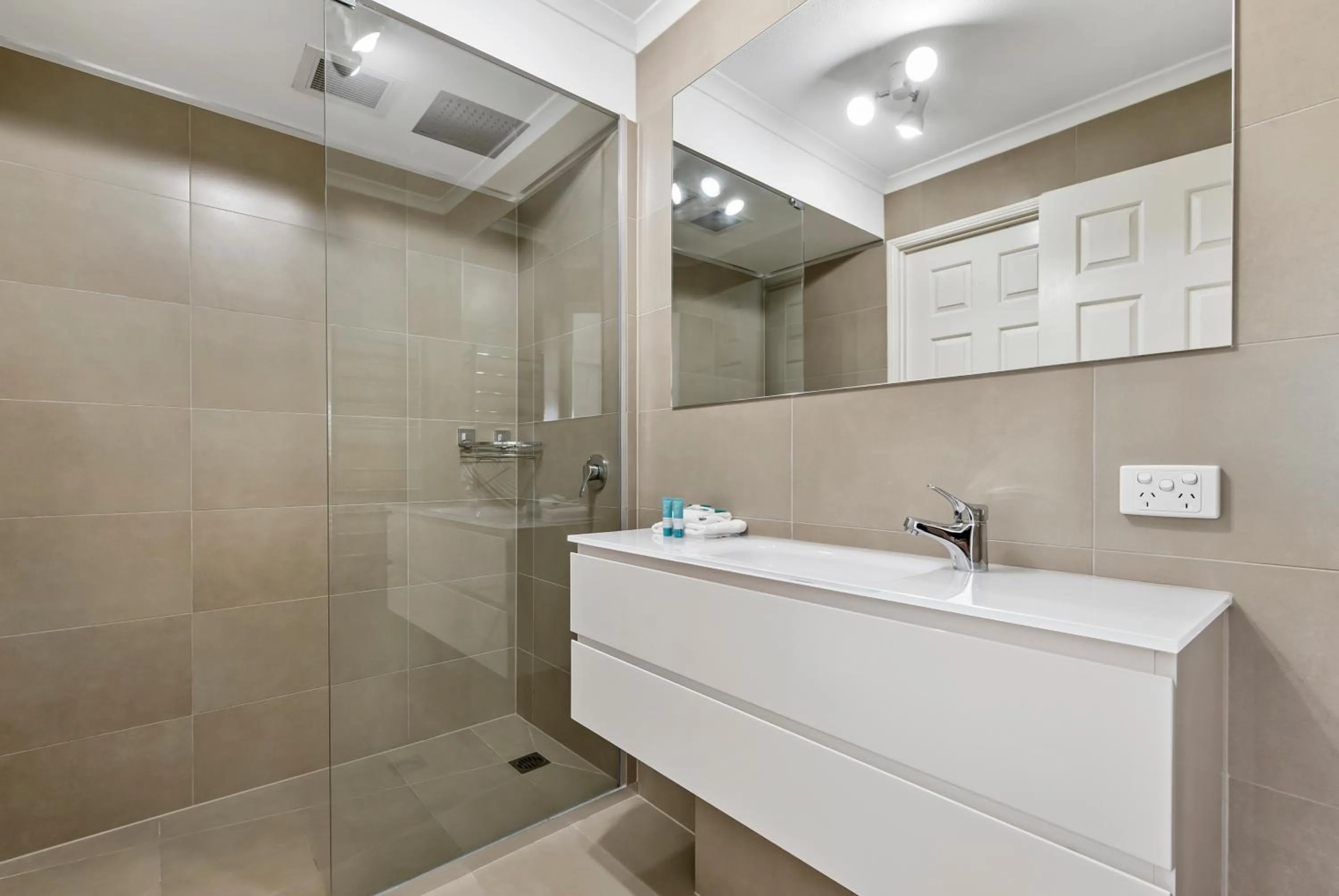 Bathroom in Dockside Apartments Mooloolaba