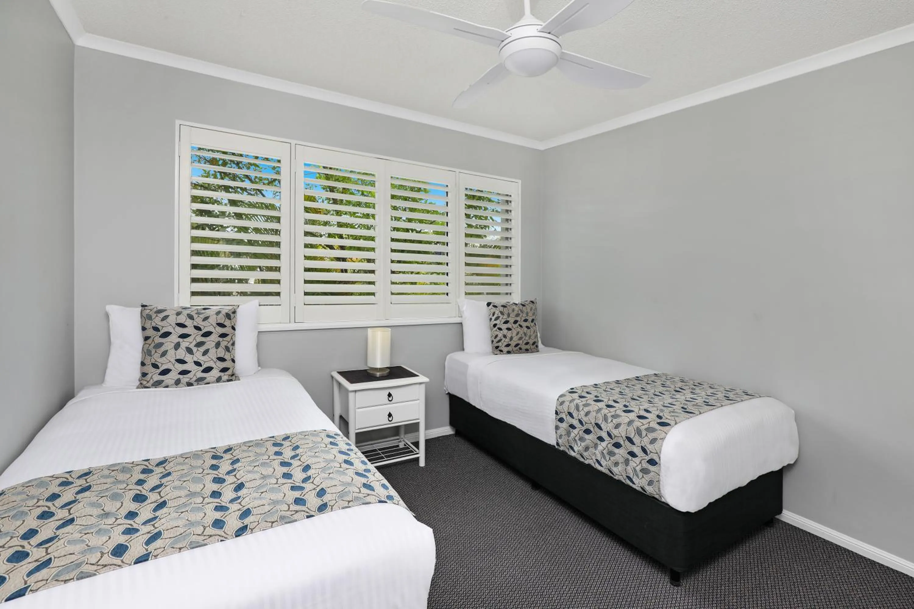 Bedroom, Bed in Dockside Apartments Mooloolaba