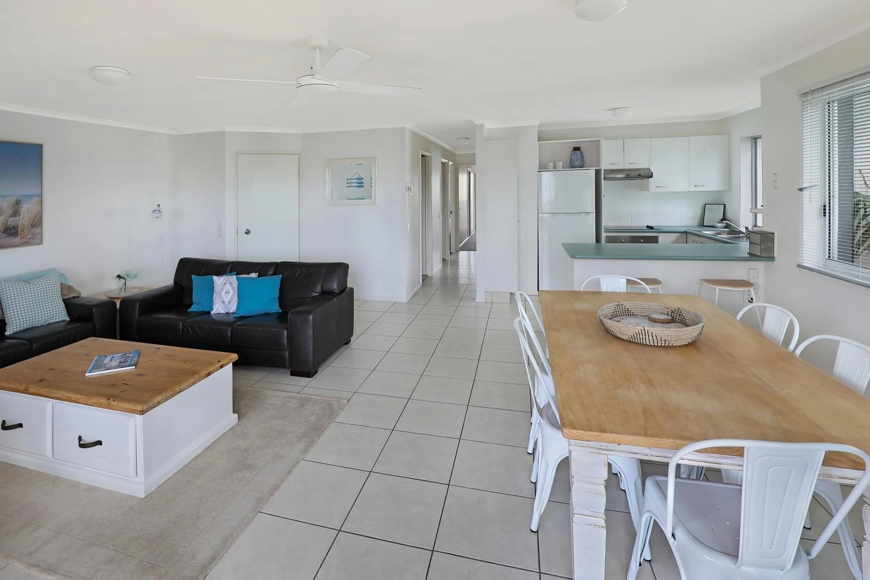 Living room in Dockside Apartments Mooloolaba
