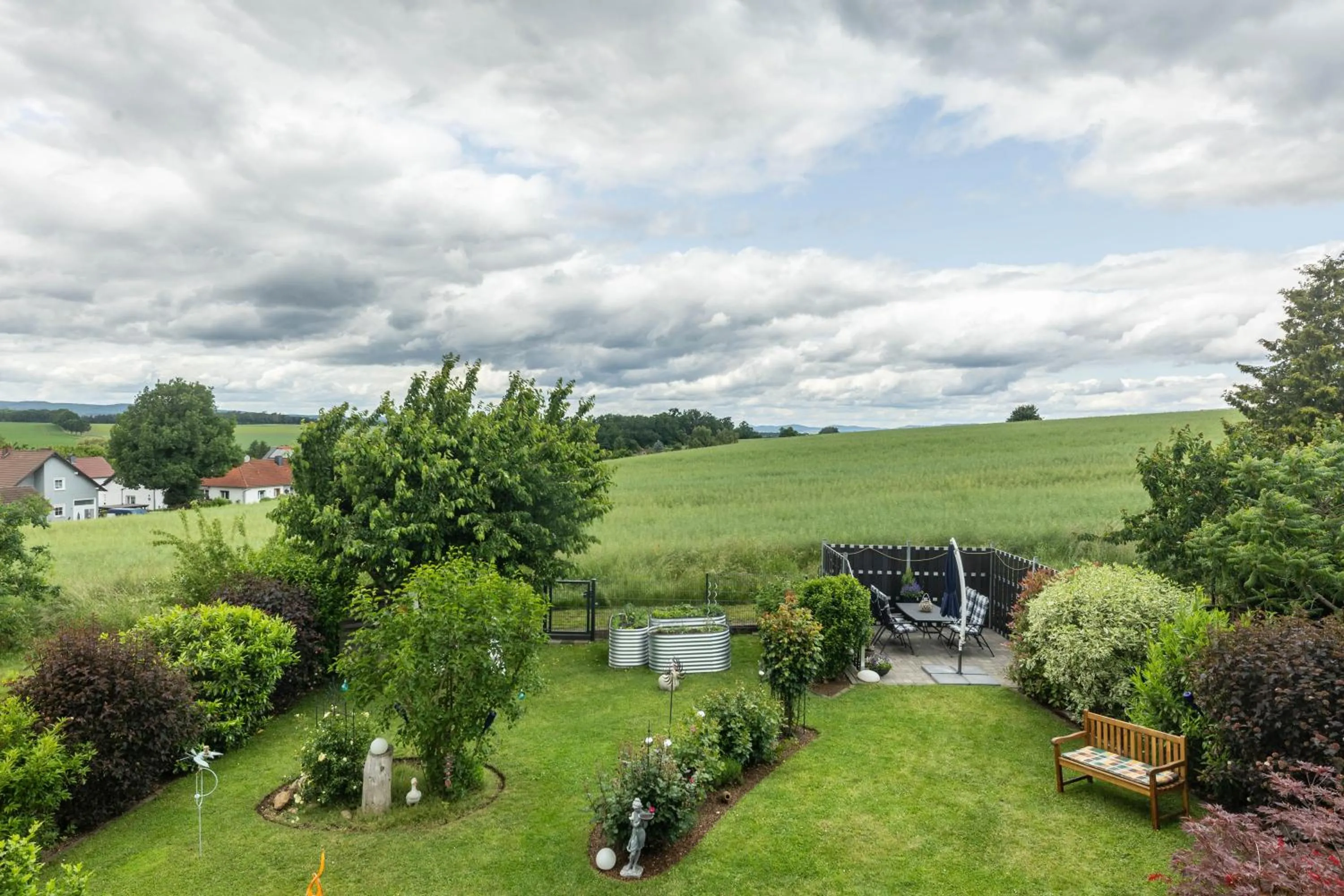 Property building in Ferienwohnung Landblick