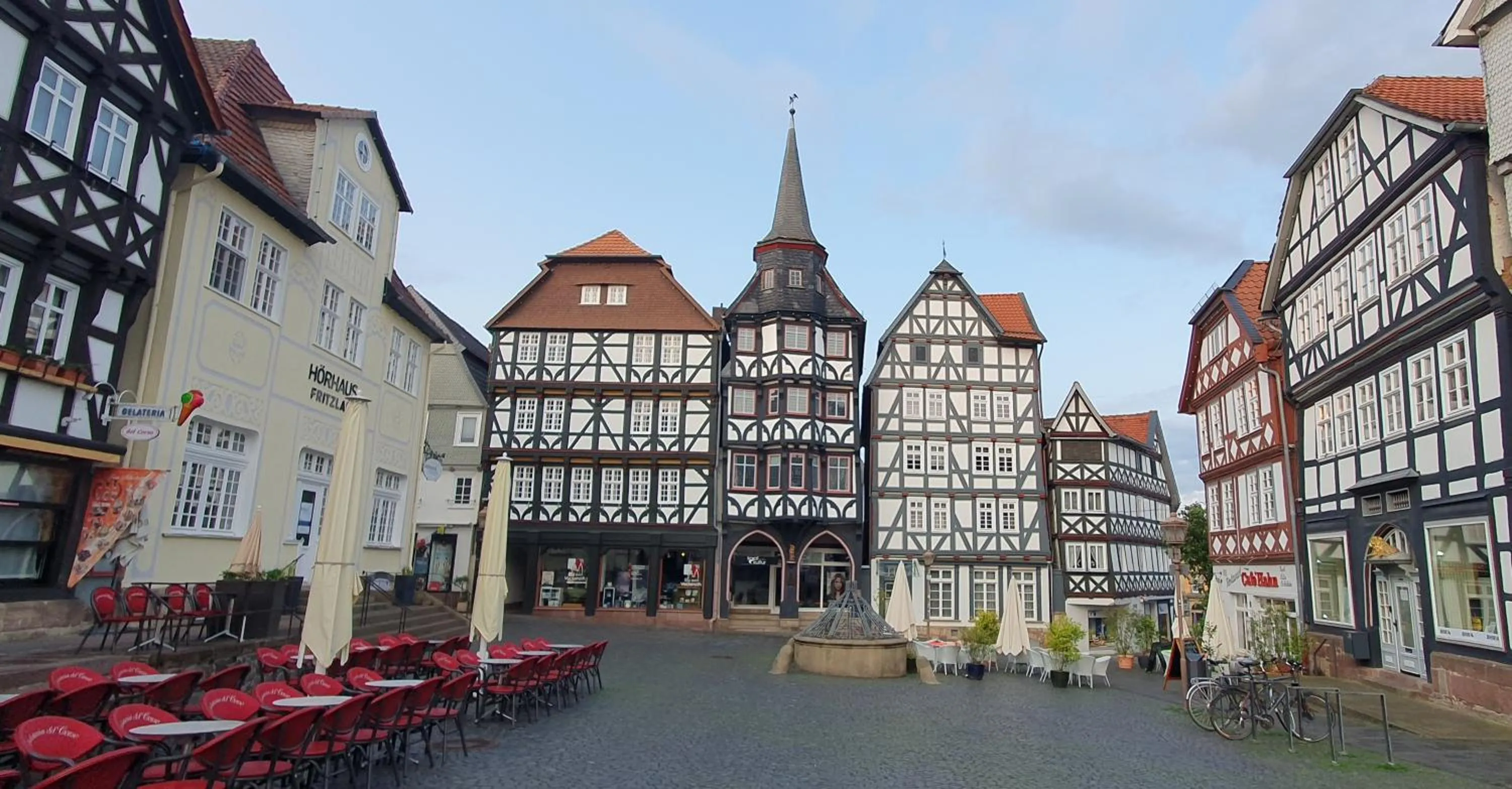 Property building in Ferienwohnung Landblick