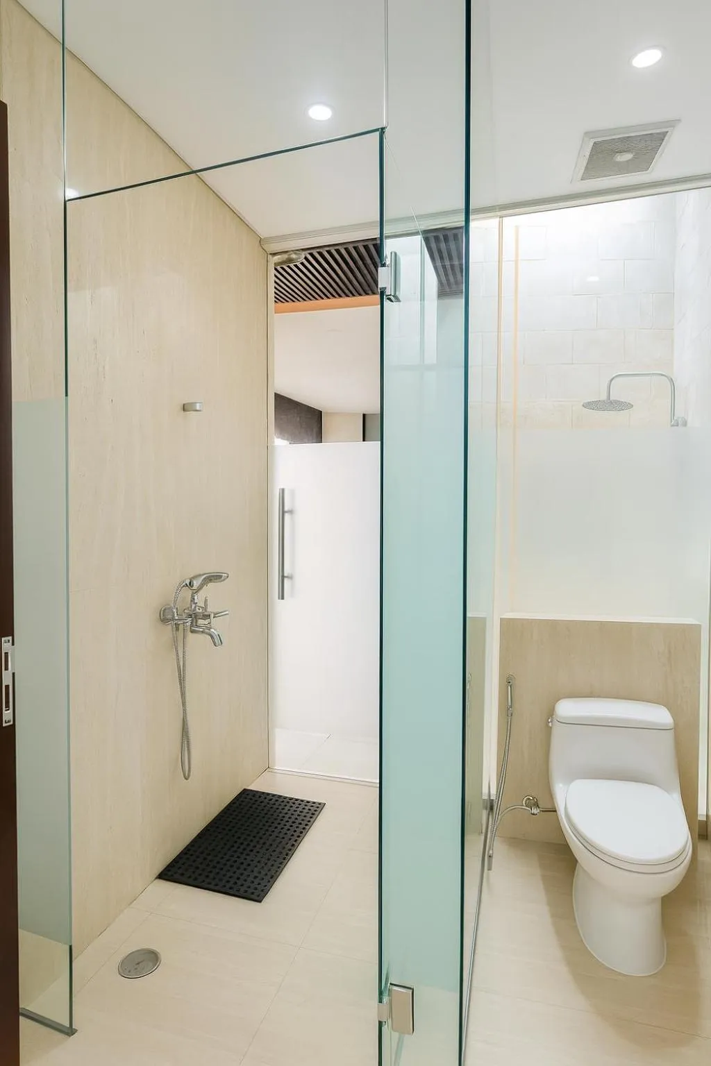 Shower in Akhyana Village