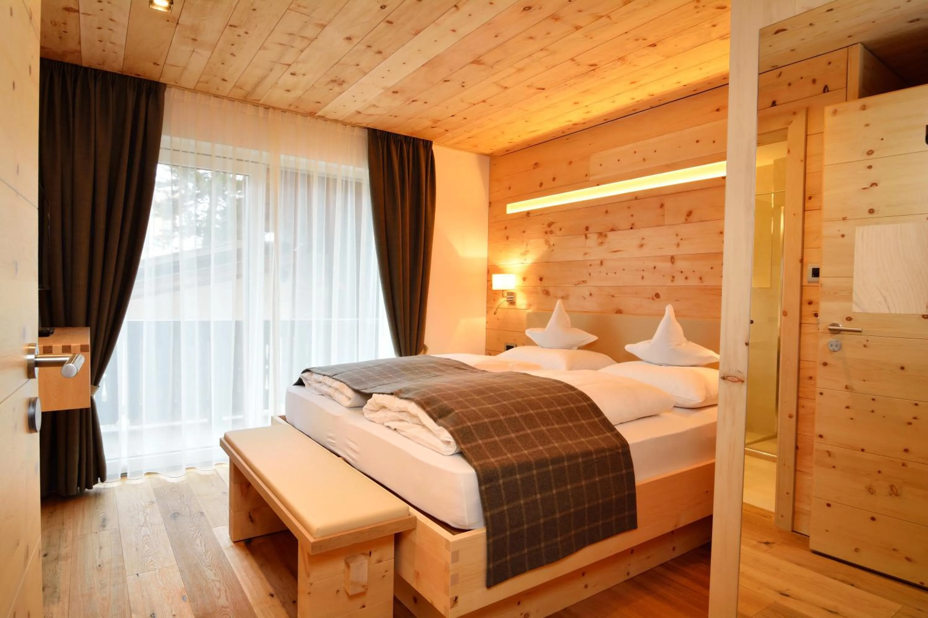 Bed in Chalet Elisabeth dolomites alpin & charme