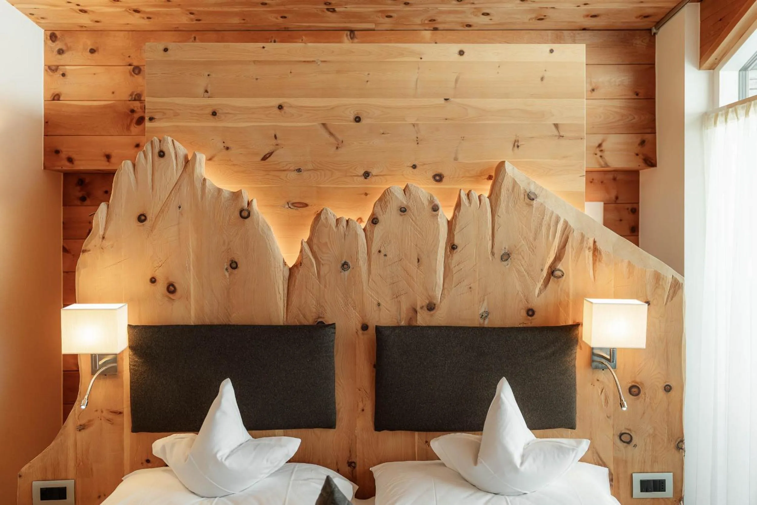 Bed in Chalet Elisabeth dolomites alpin & charme